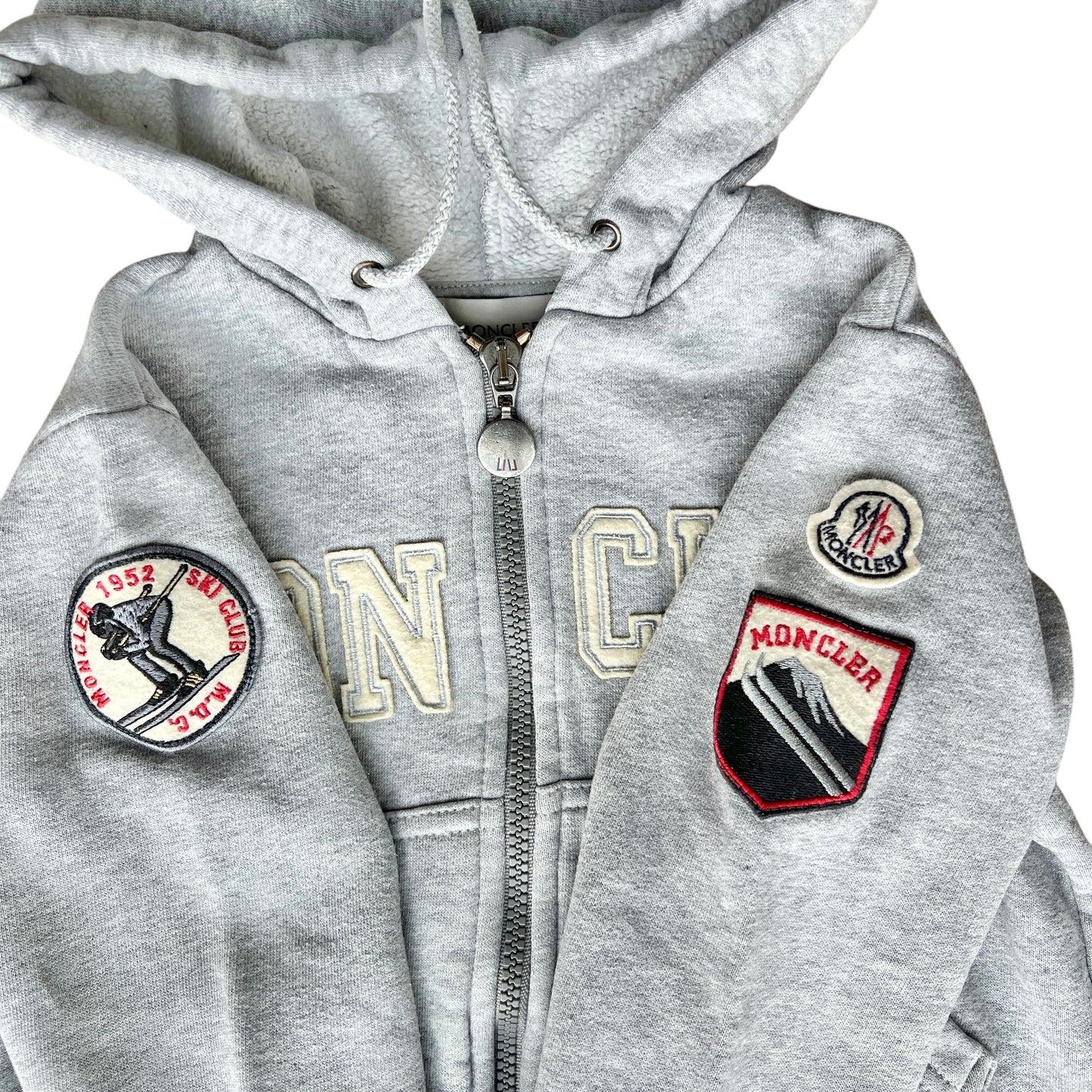 Felpa full zip con cappuccio Moncler - 5 anni
