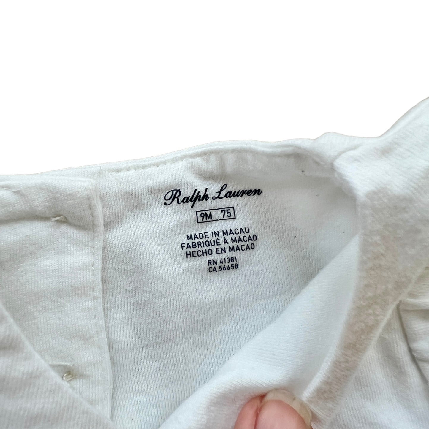 Completo stile marinaresco Ralph Lauren - 9 mesi