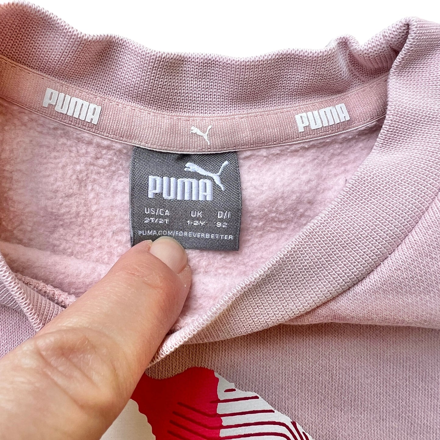 Pink Puma tracksuit for girls - 12 months