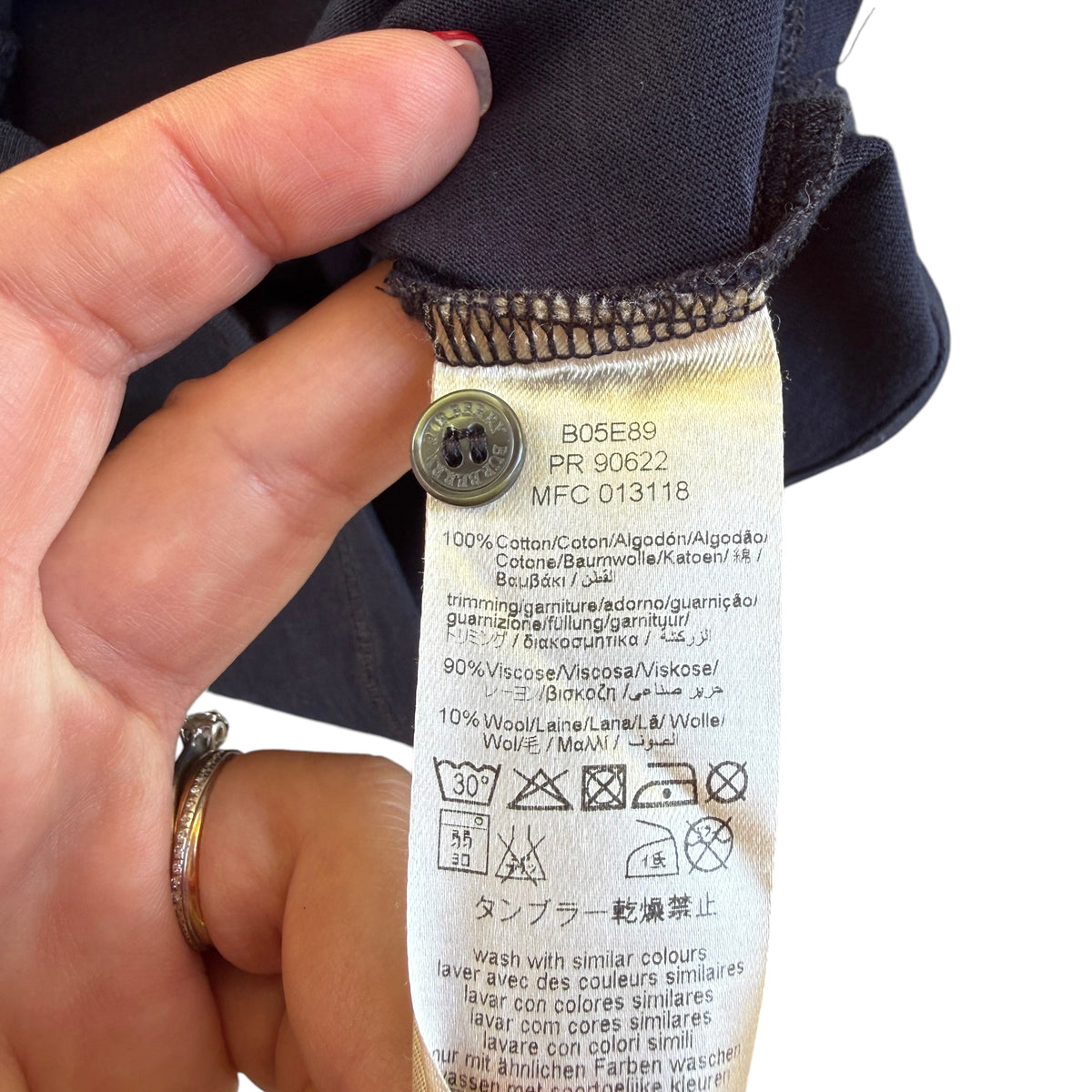 Maglia manica lunga Burberry - 4 anni