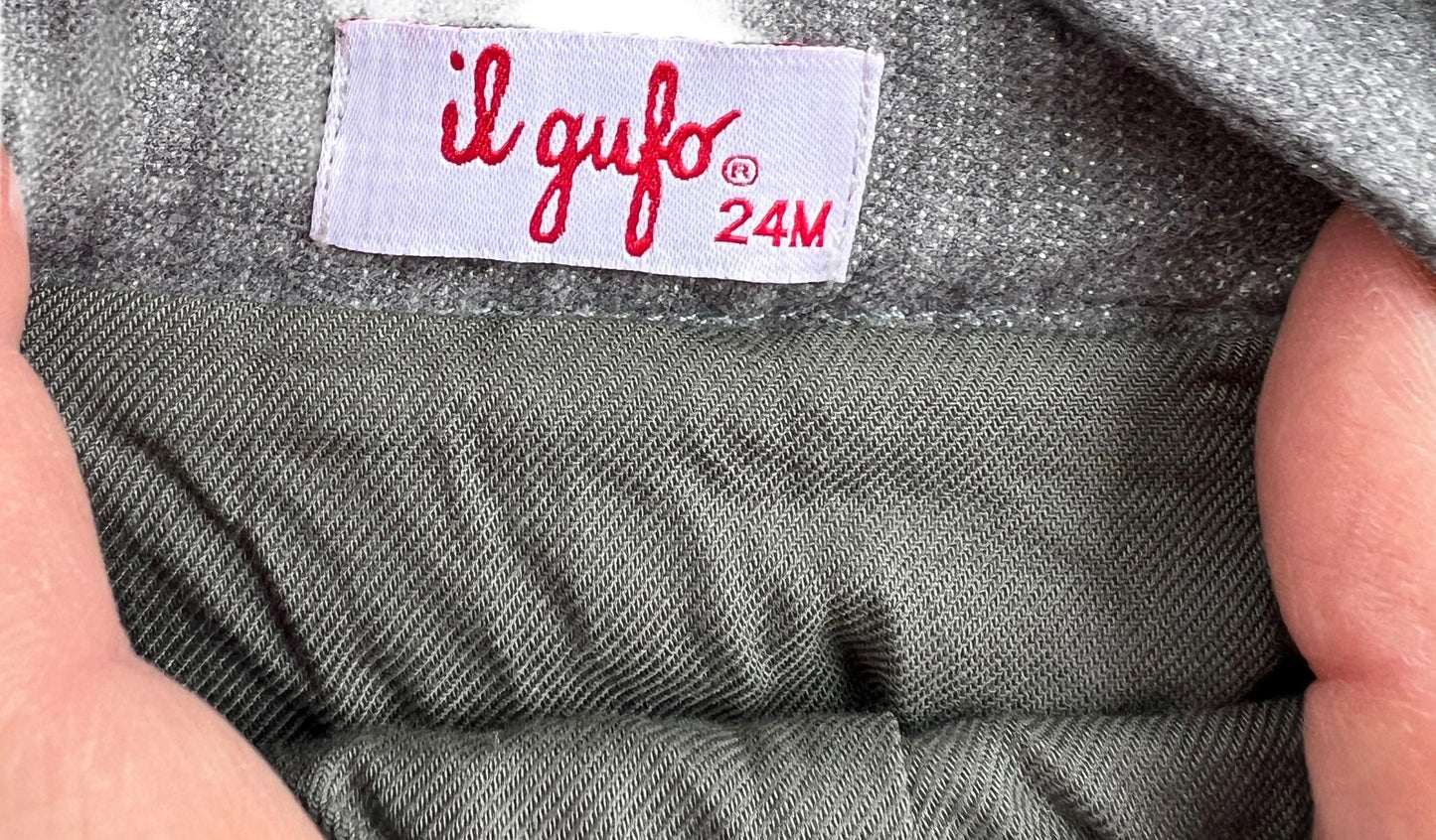 Gonna con bretelle Il Gufo - 24 mesi