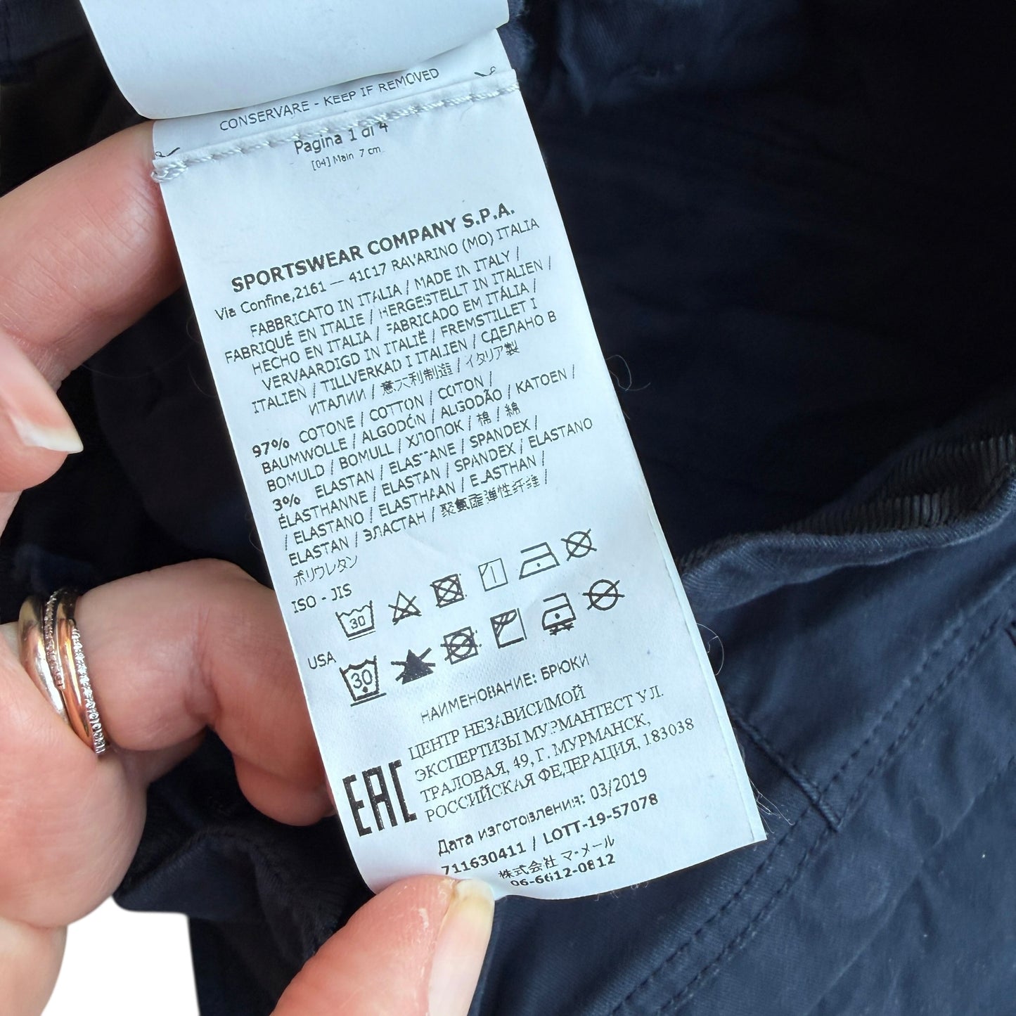 Pantaloni chino Stone Island - 6 anni