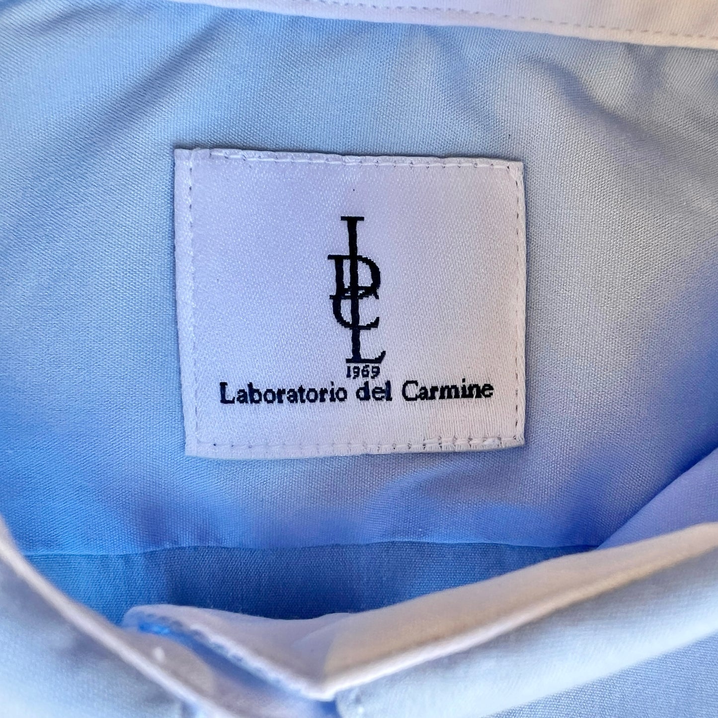 Camicia bambina colletto rotondo Laboratorio del Carmine - 6 anni