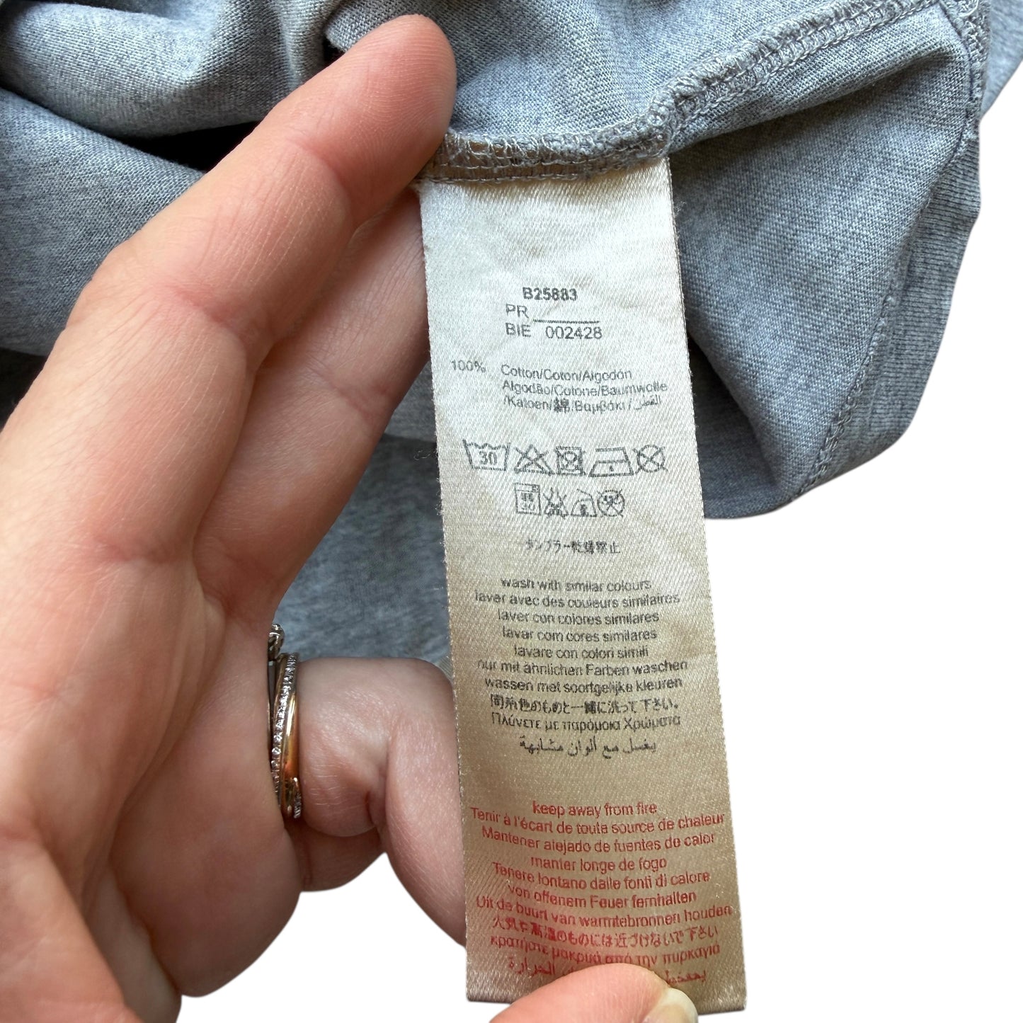 T-shirt manica lunga Burberry - 5 anni