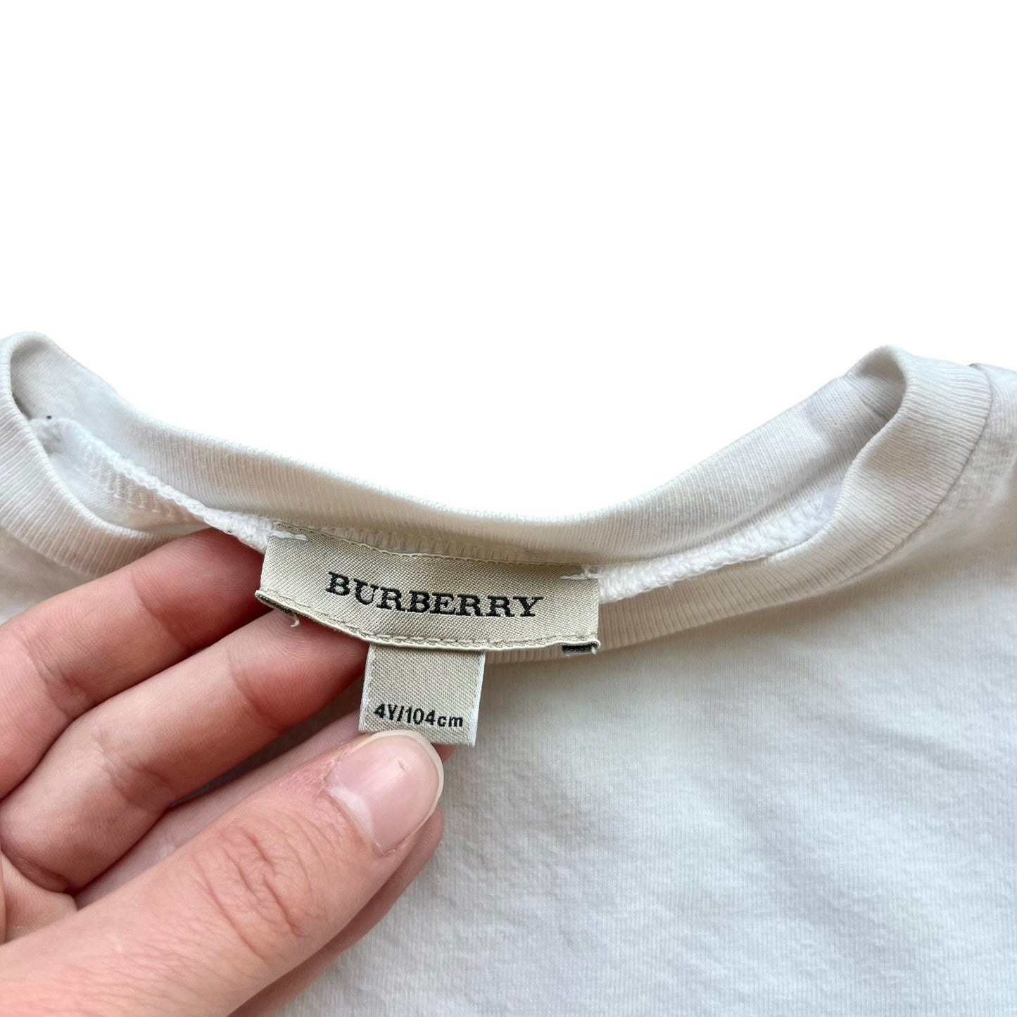 T-shirt Burberry - 4 anni