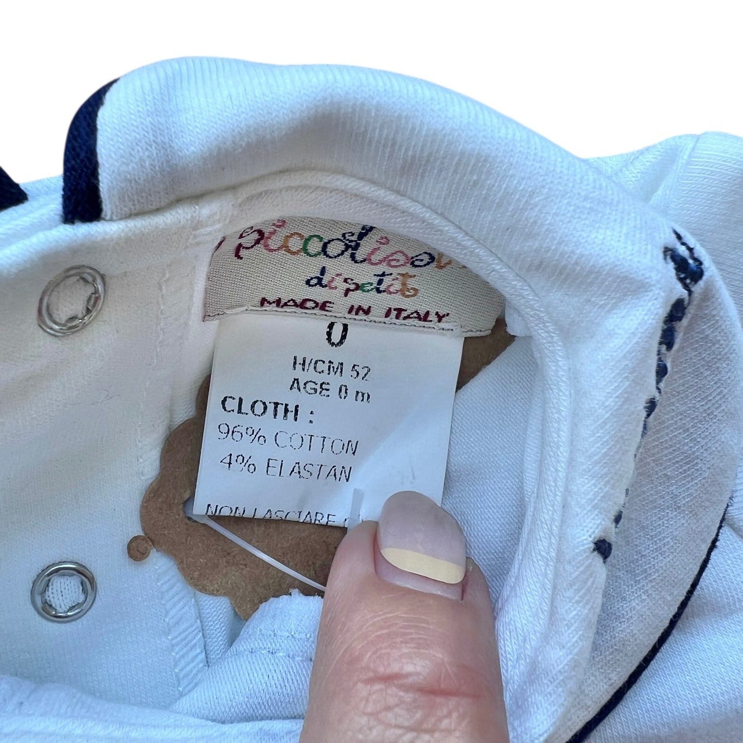 Tutina Piccolissimi di Petit newborn - 0 mesi