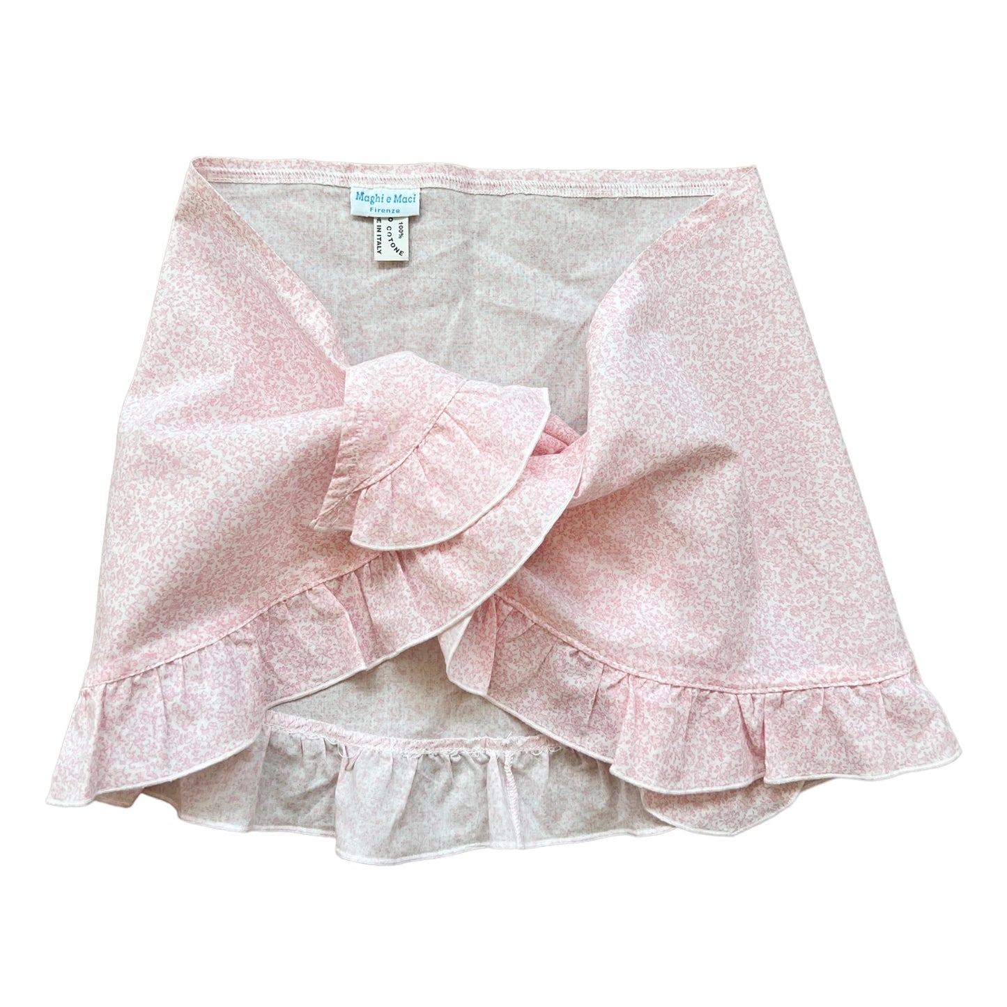 Pareo cotone liberty Maghi e Maci - 5/6 anni