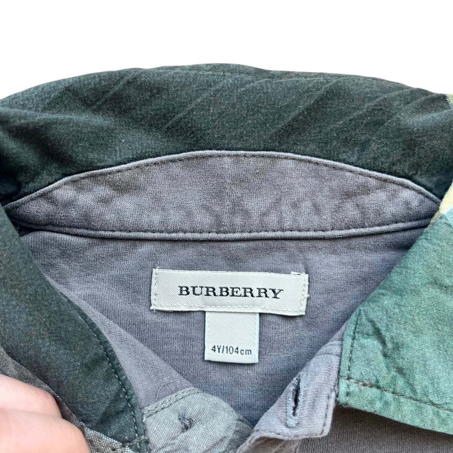Polo manica lunga Burberry - 4 anni