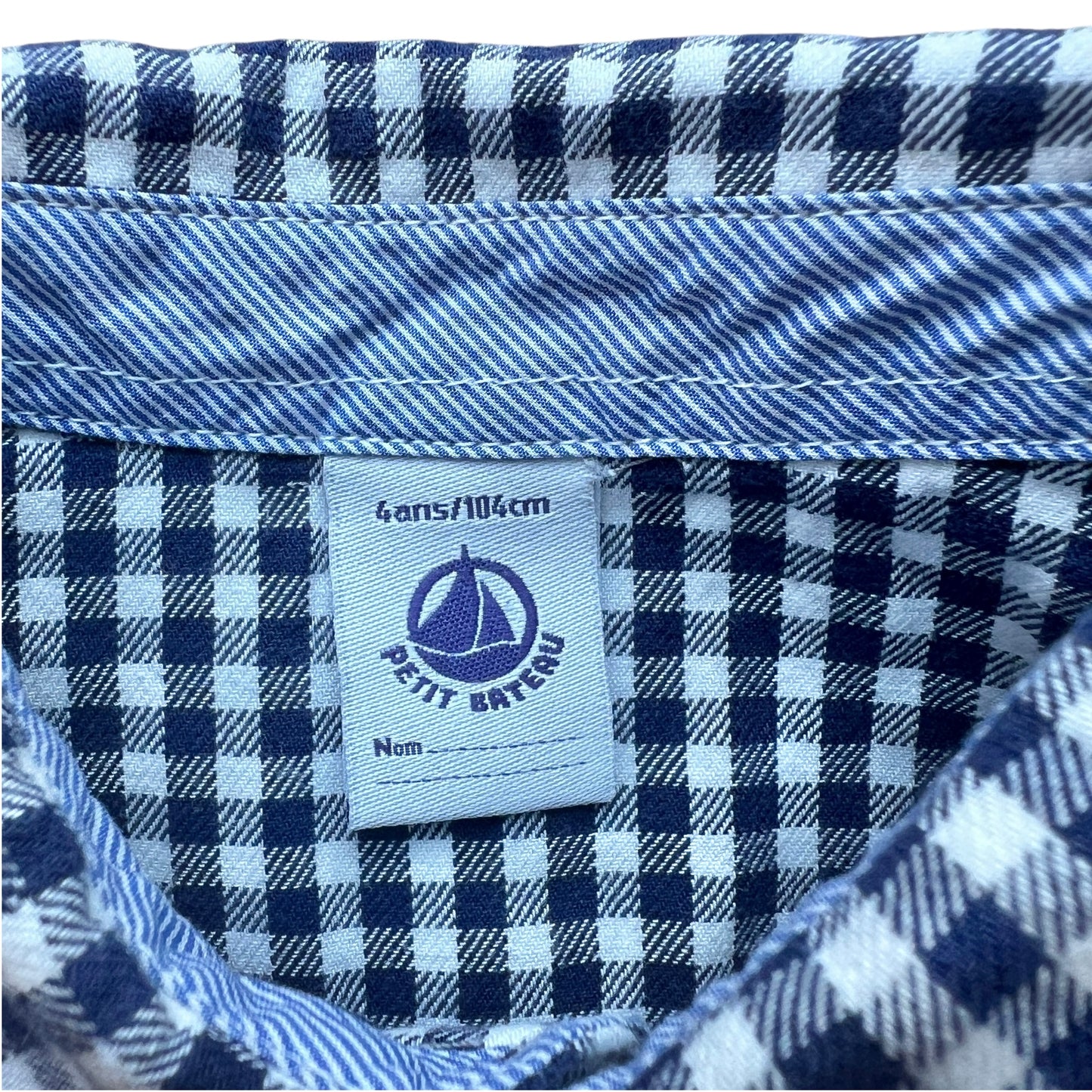 Camicia quadretti Petit Bateau - 4 anni