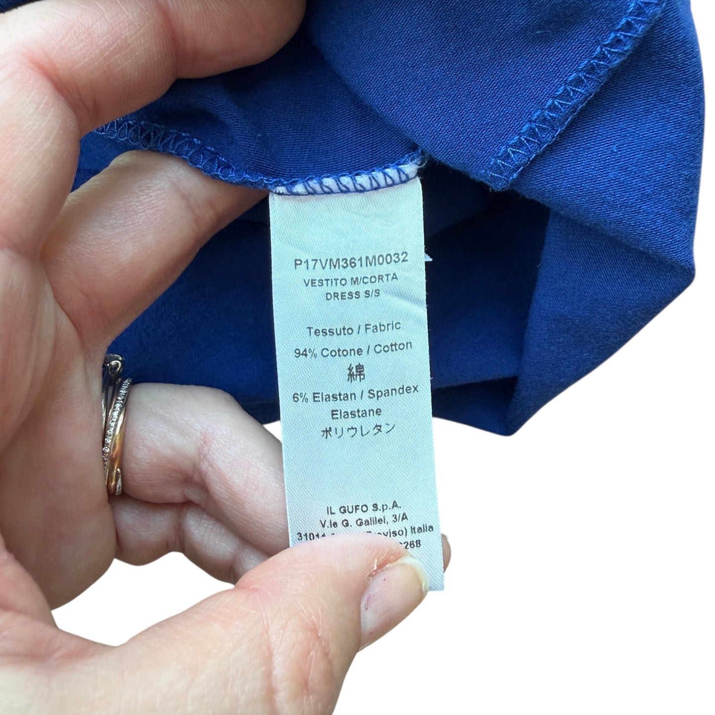 Abito cotone fiore Il Gufo - 6 anni