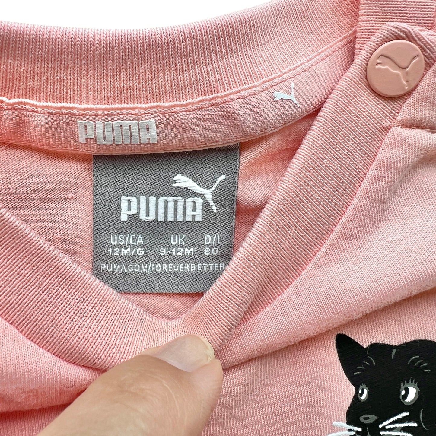 T-shirt Puma bambina - 12 mesi