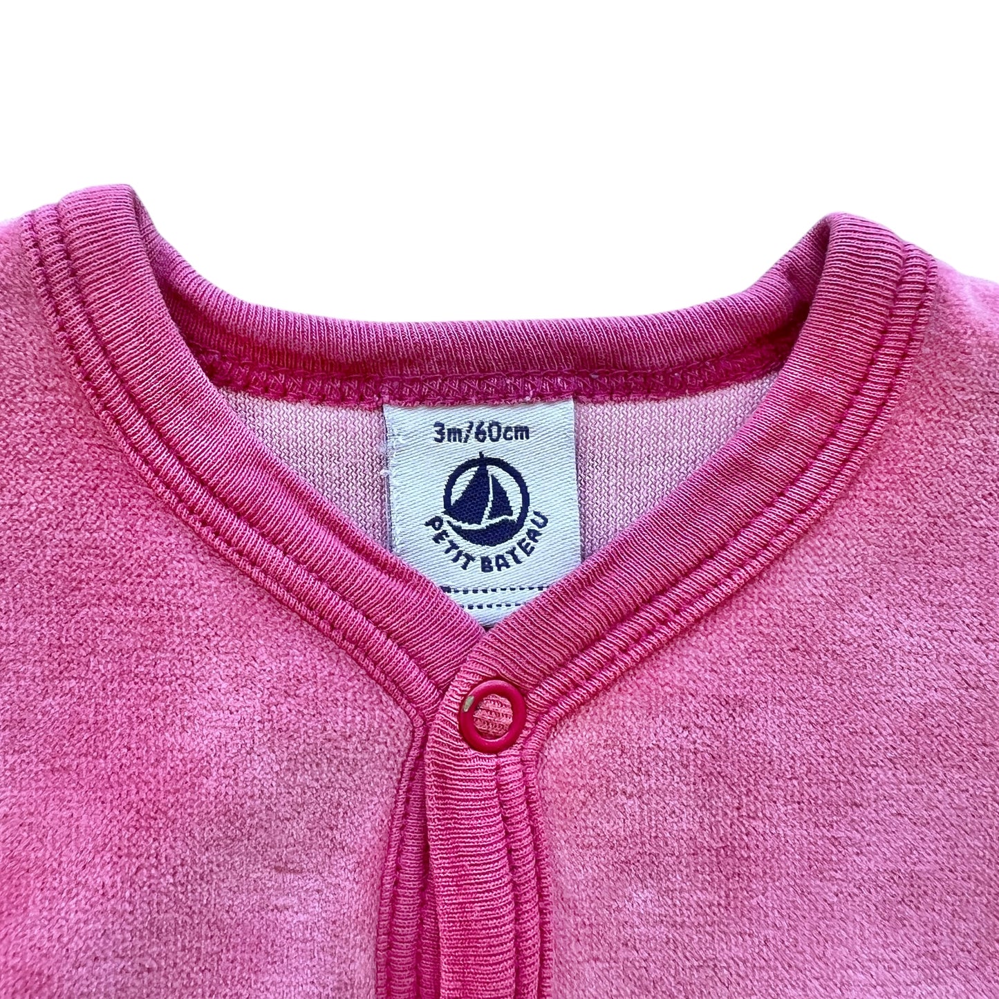Tutina ciniglia Petit Bateau - 3 mesi
