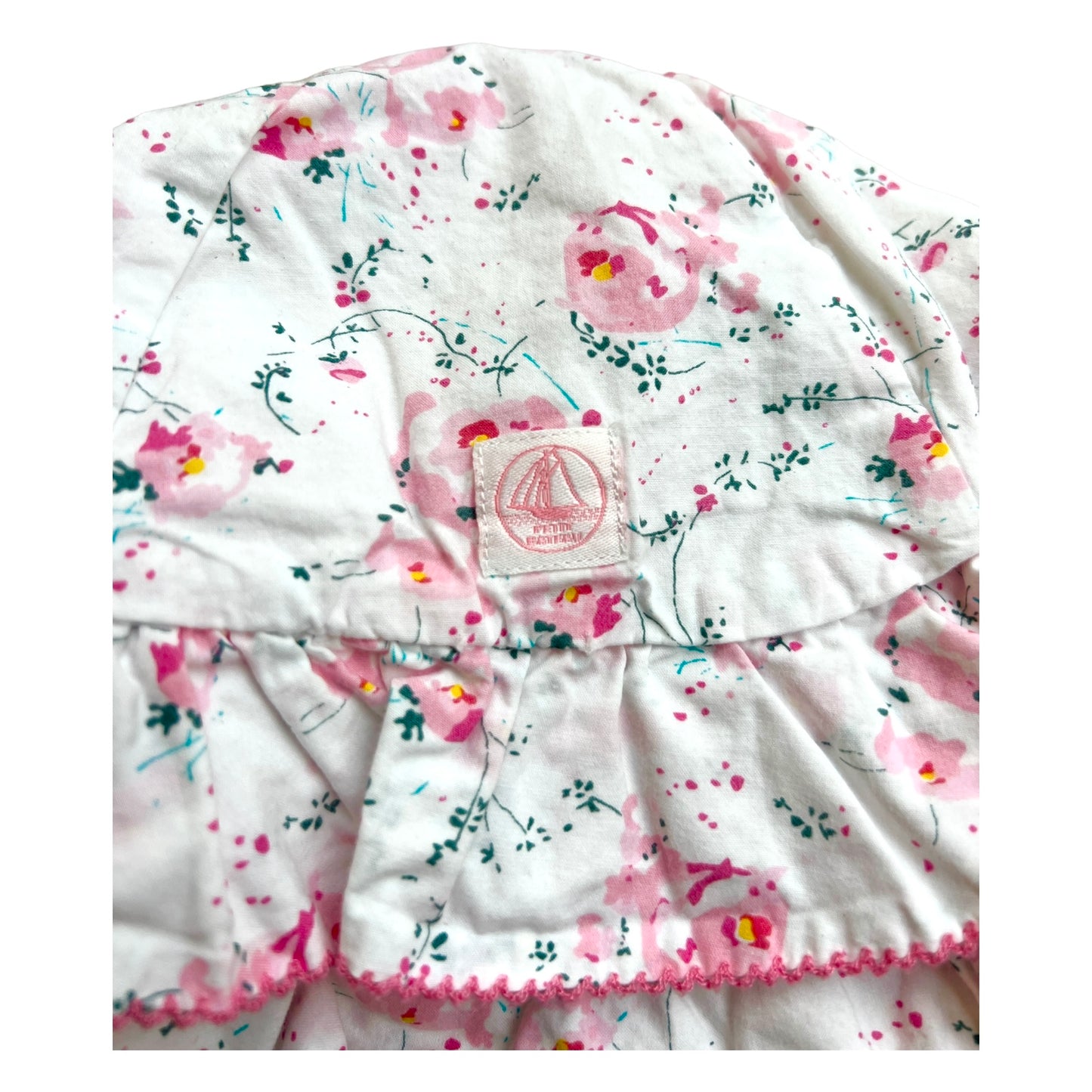 Cappellino alla pescatora in cotone Petit Bateau - 12/18 mesi