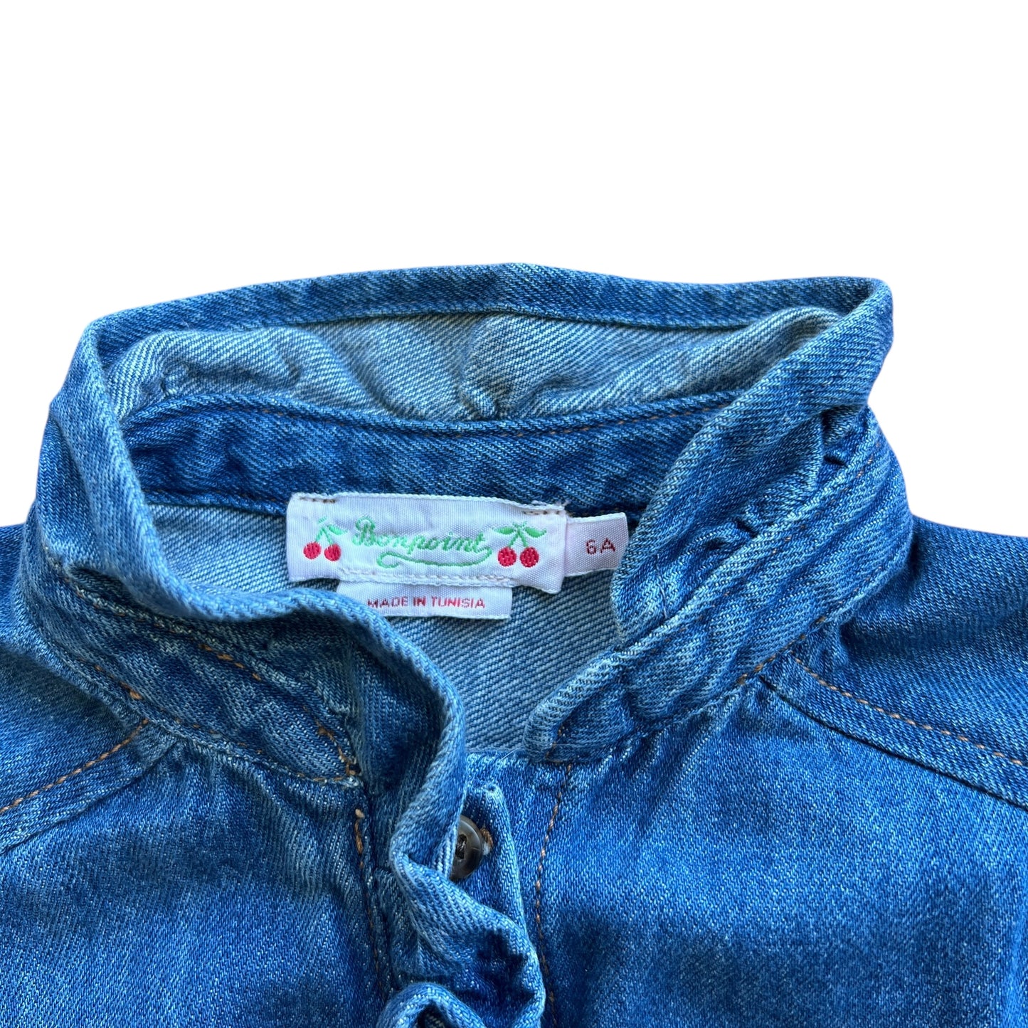 Camicia jeans bambina Bonpoint - 6 anni