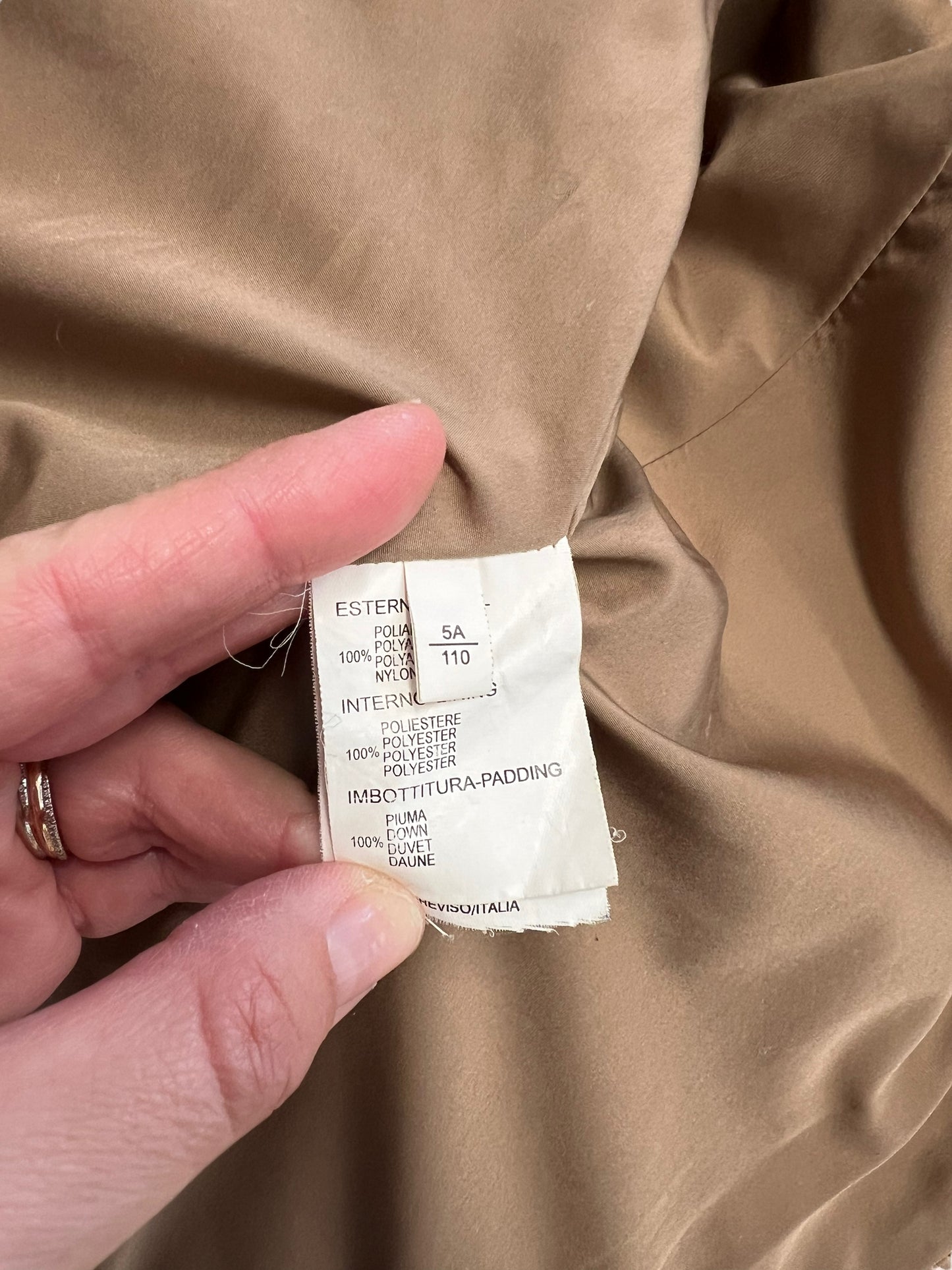 Piumino parka Moncler doppio utilizzo - 5 anni