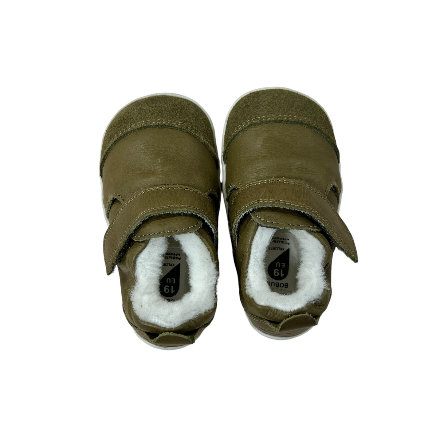 Scarpe Bobux Xplorer Cruiser Marvel Arctic Olive NUOVE - numero 19