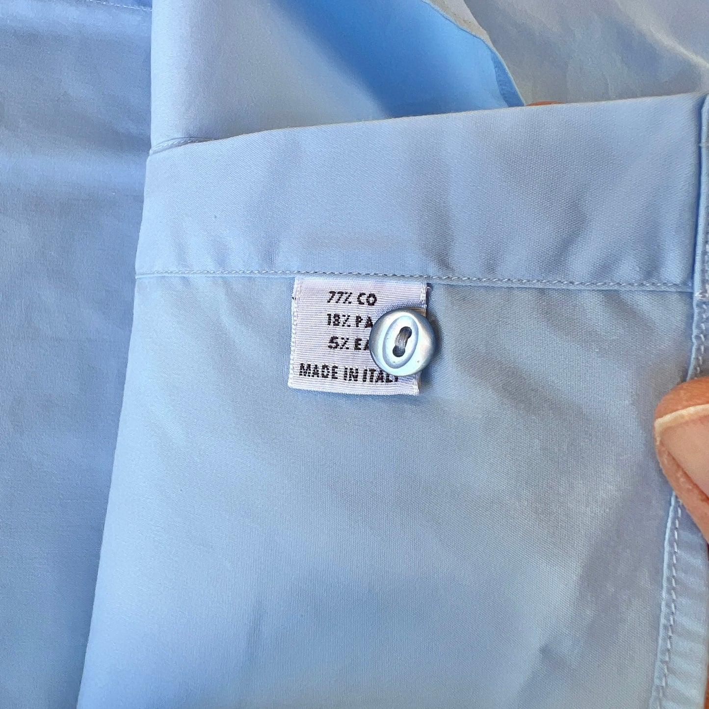 Camicia bambina colletto rotondo Laboratorio del Carmine - 6 anni