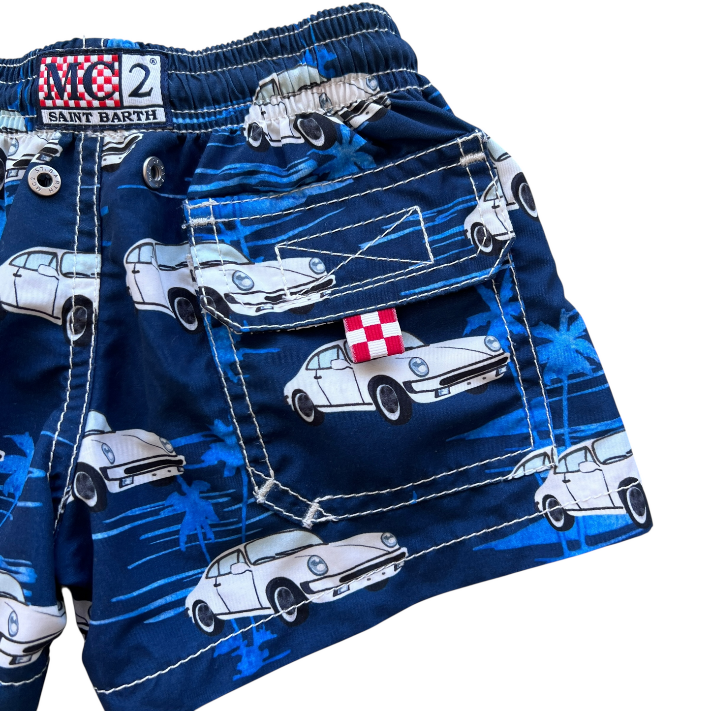 Costume boxer mare macchine MC2 Saint Barth - 2 anni