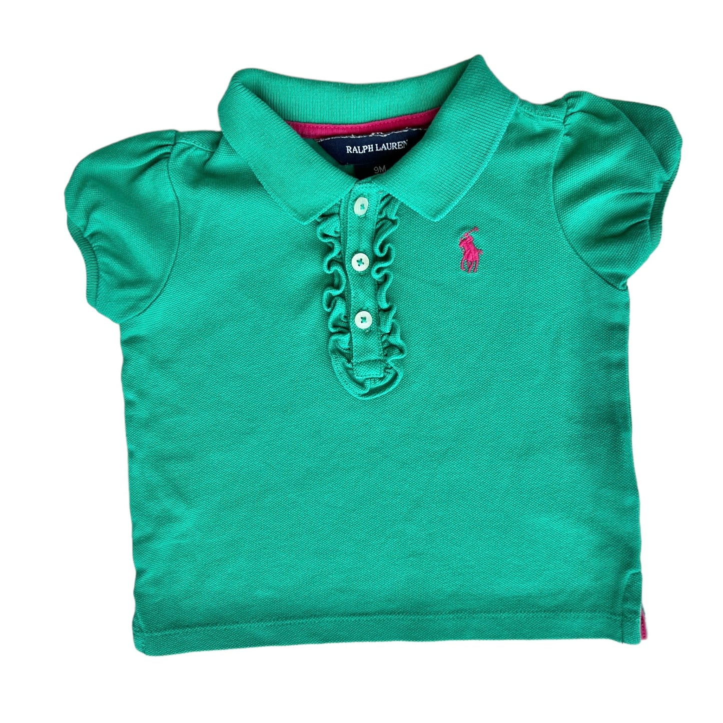 Polo con rouches Ralph Lauren - 9 mesi