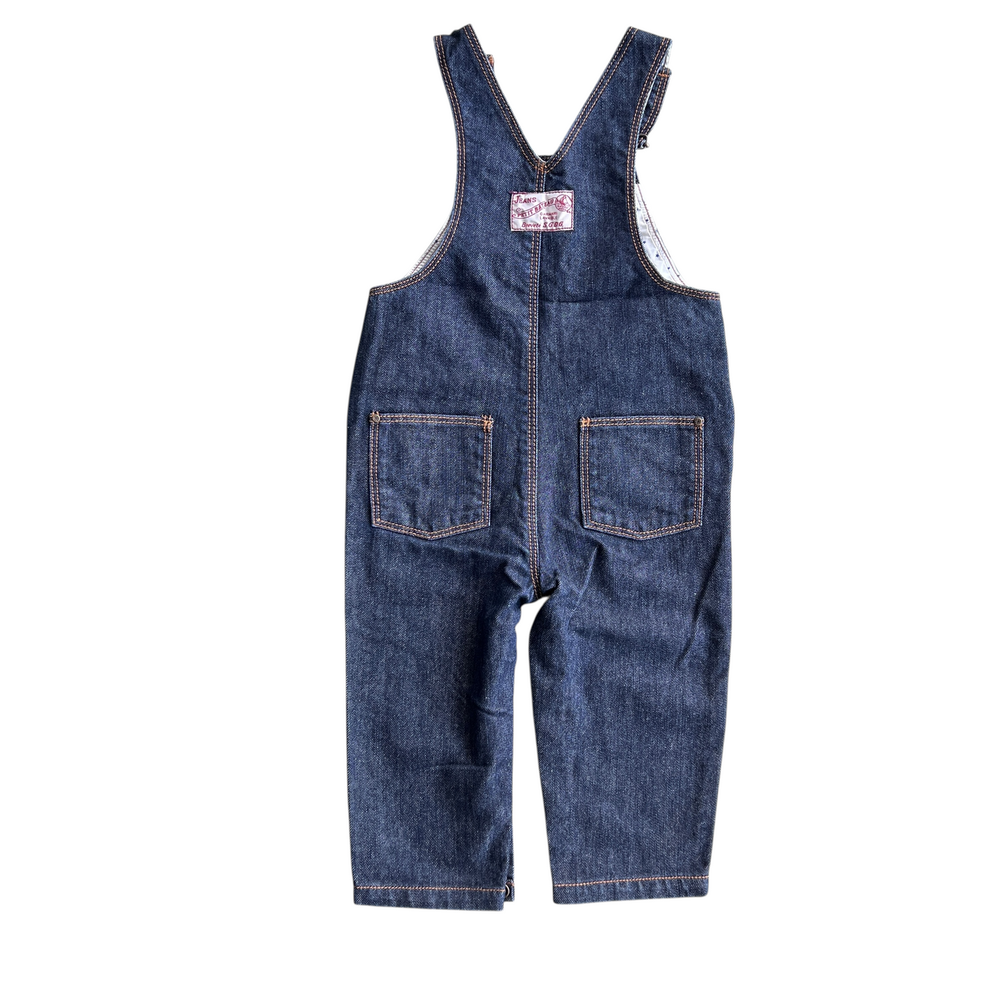 Salopette jeans Petit Bateau - 12 mesi