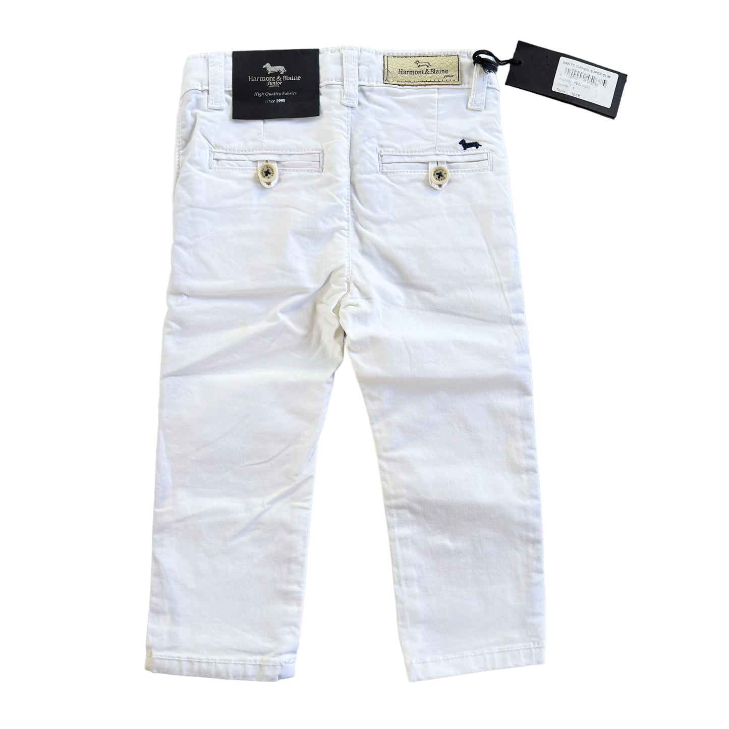 Pantaloni mod. chino Harmont&Blaine NUOVI - 12/18 mesi