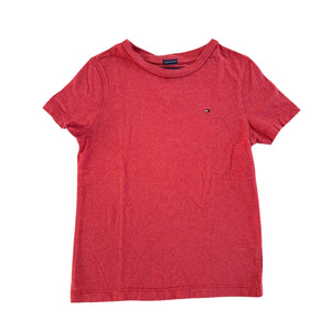 T-shirt color corallo melange Tommy Hilfiger - 4 anni