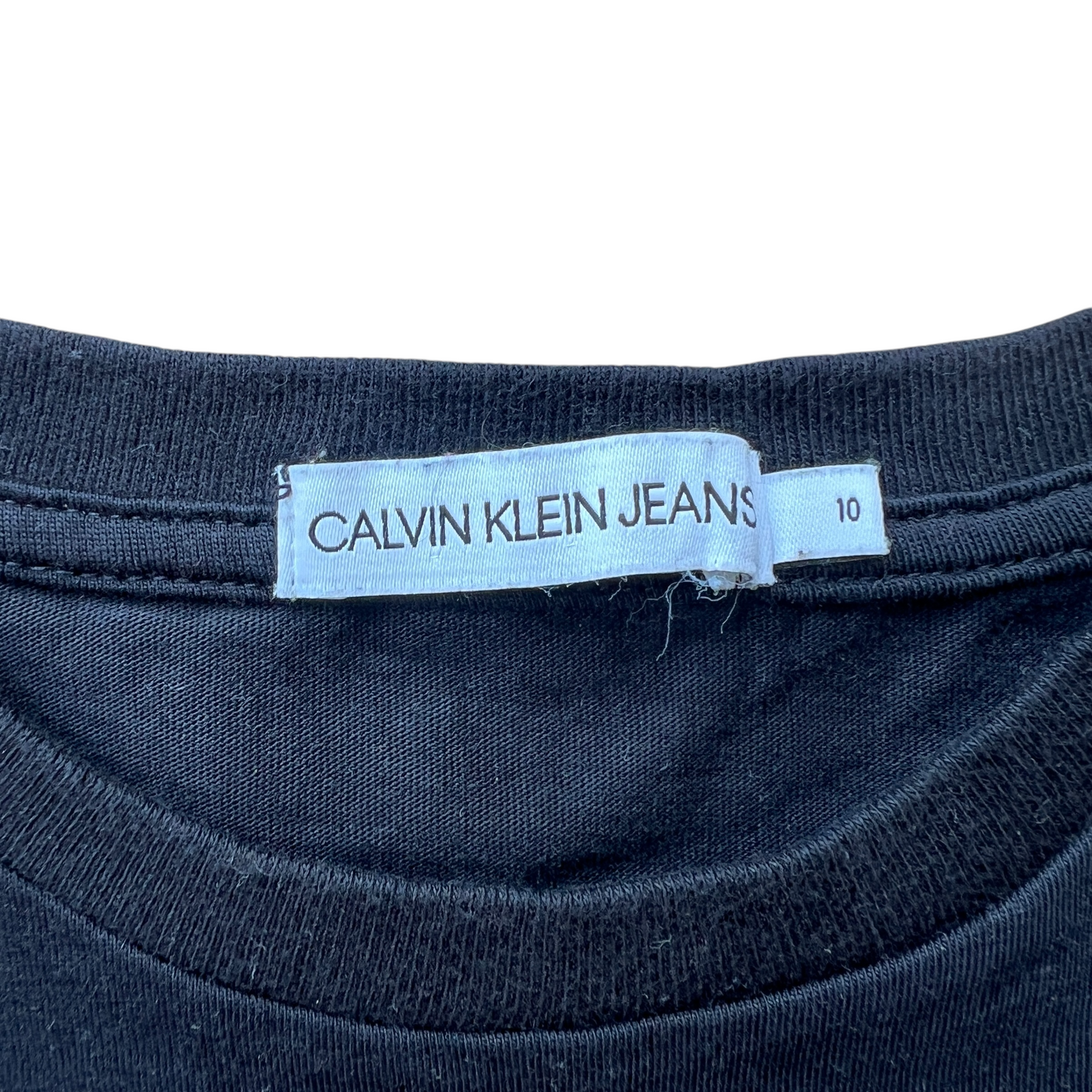 T-shirt bicolore Calvin Klein - 10 anni