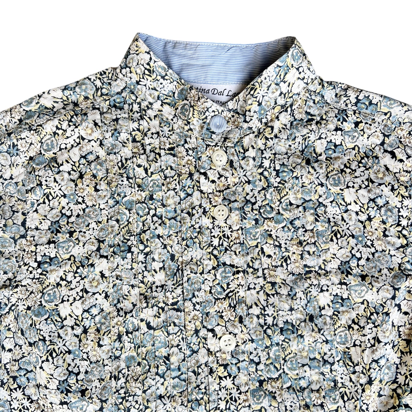 Camicia liberty con collo alla coreana Cristina Dal Lago - 6 anni
