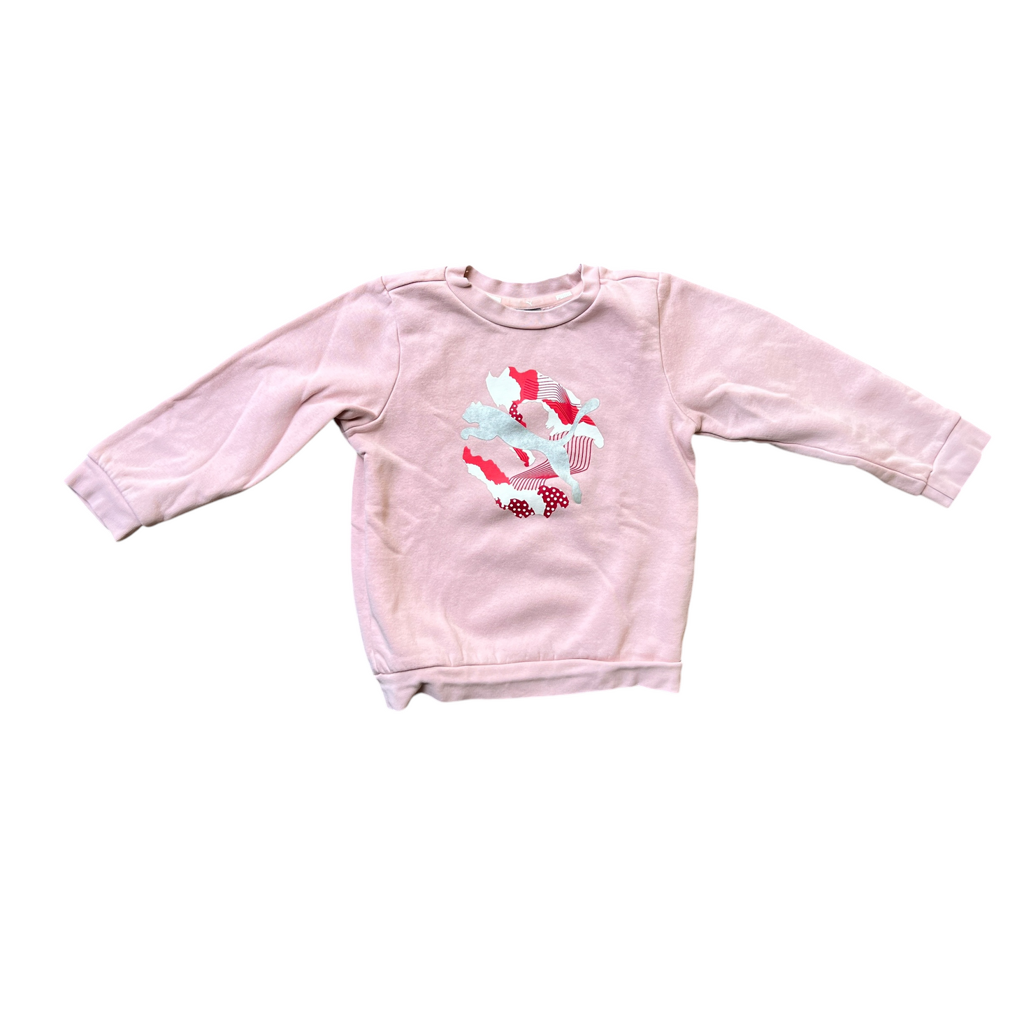 Pink Puma tracksuit for girls - 12 months