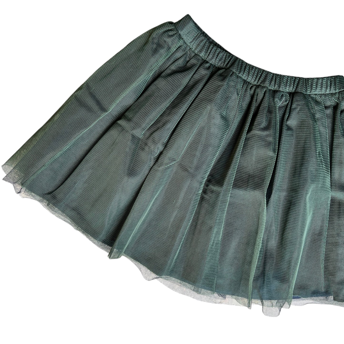 Gonna tulle verde bosco Il Gufo - 5 anni