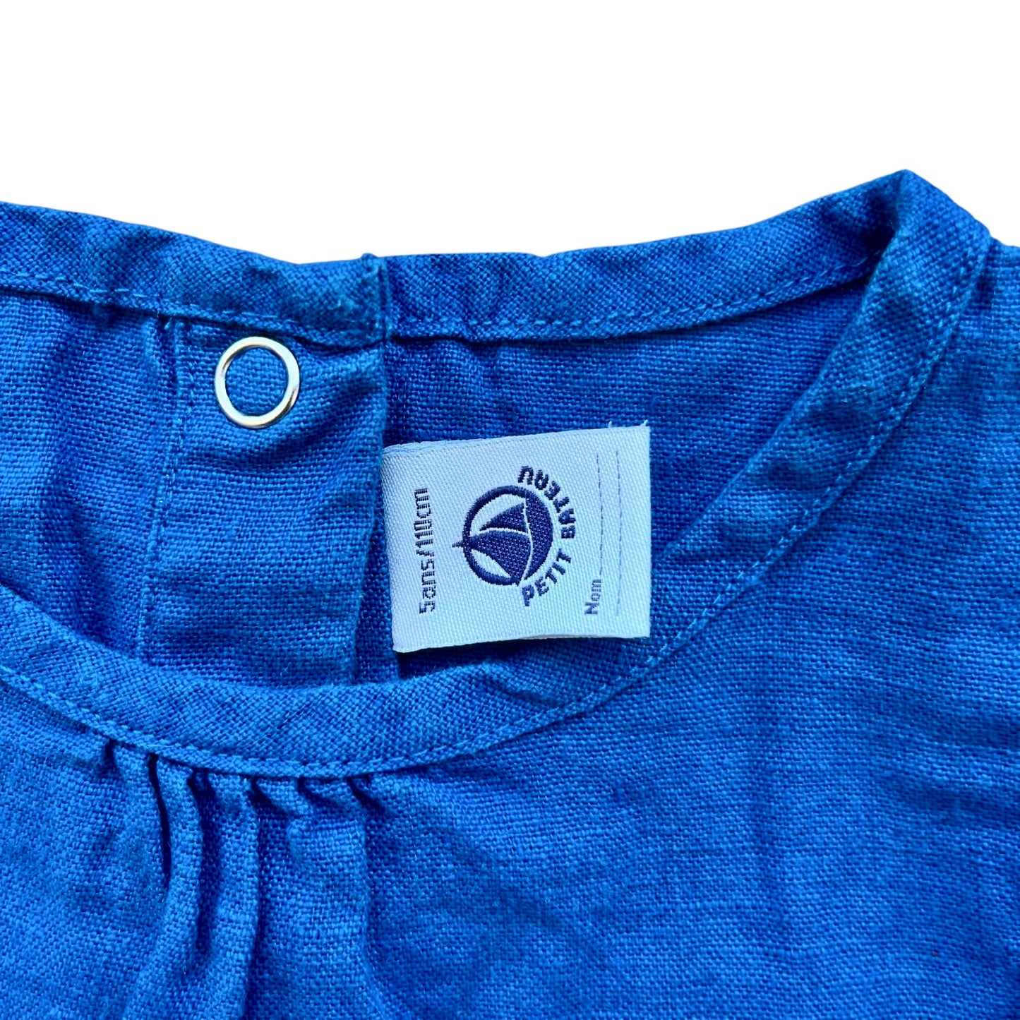 Blusa senza maniche 100% lino Petit Bateau - 5 anni