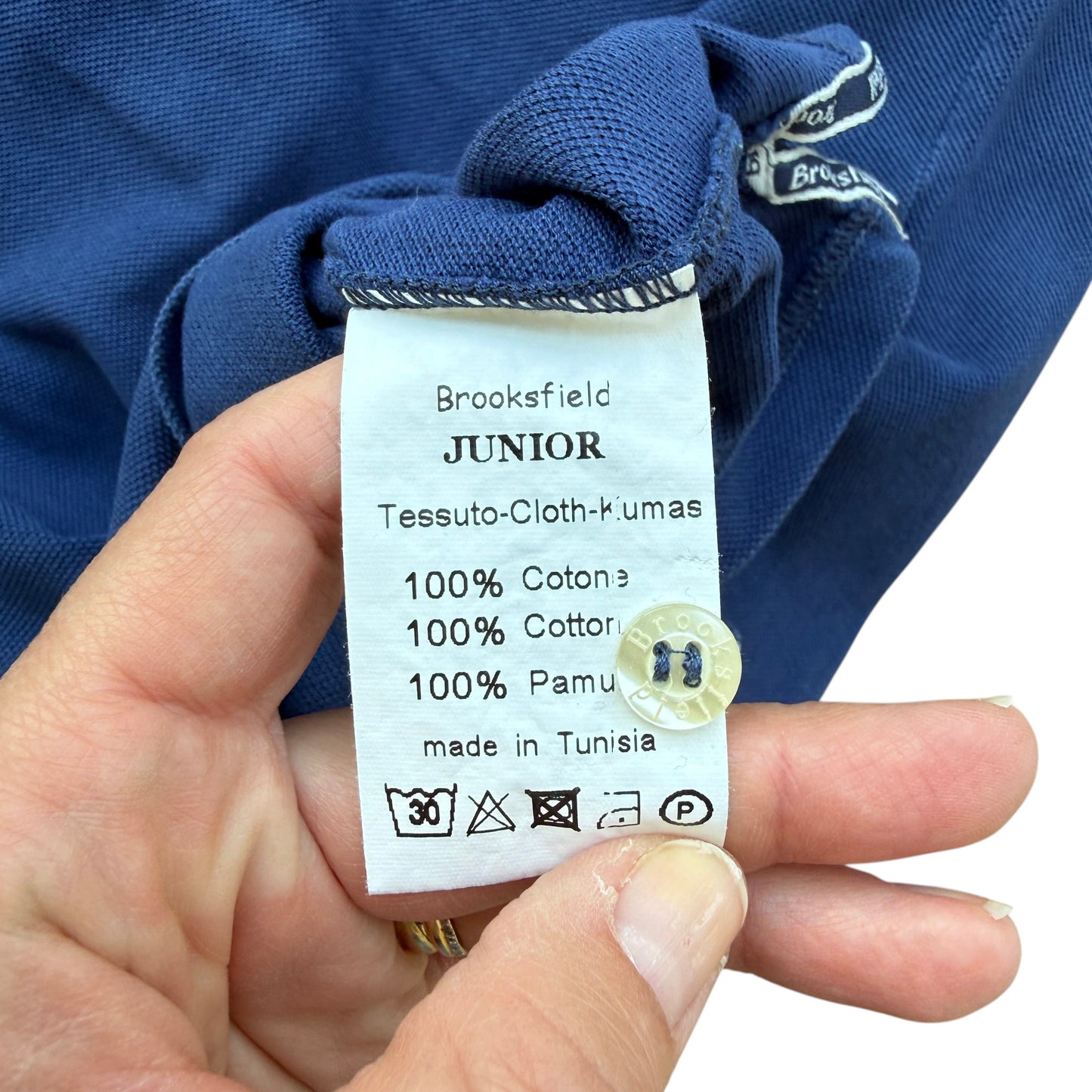 Polo manica lunga Brooksfield - 7/8 anni
