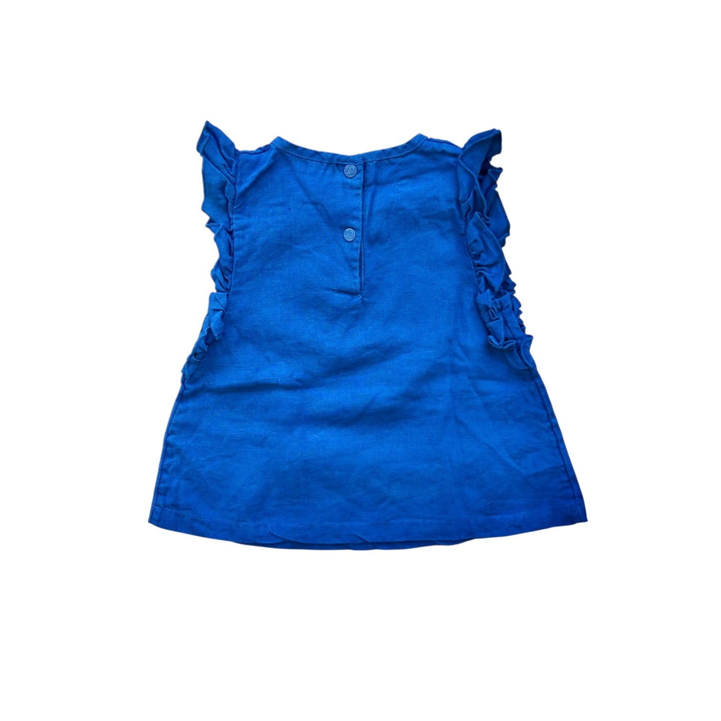 Blusa senza maniche 100% lino Petit Bateau - 5 anni