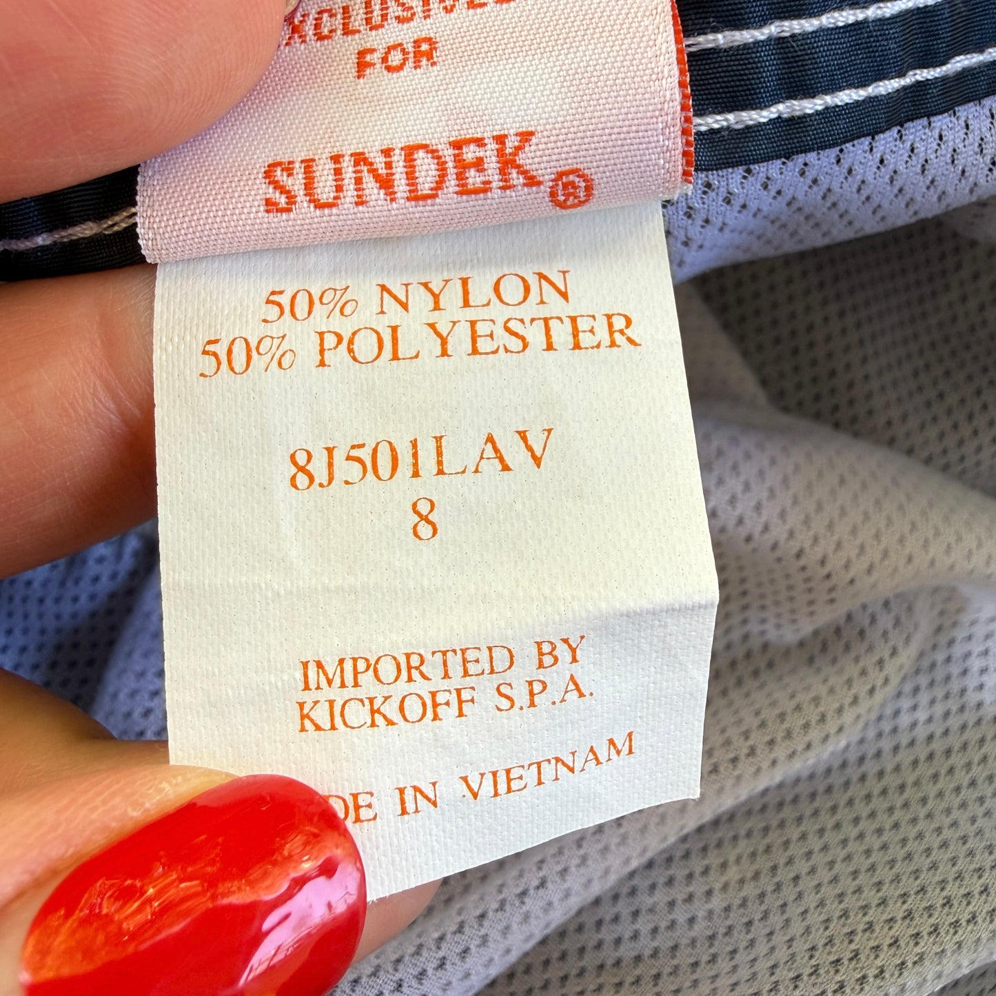 Costume boxer mare Sundek - 8 anni