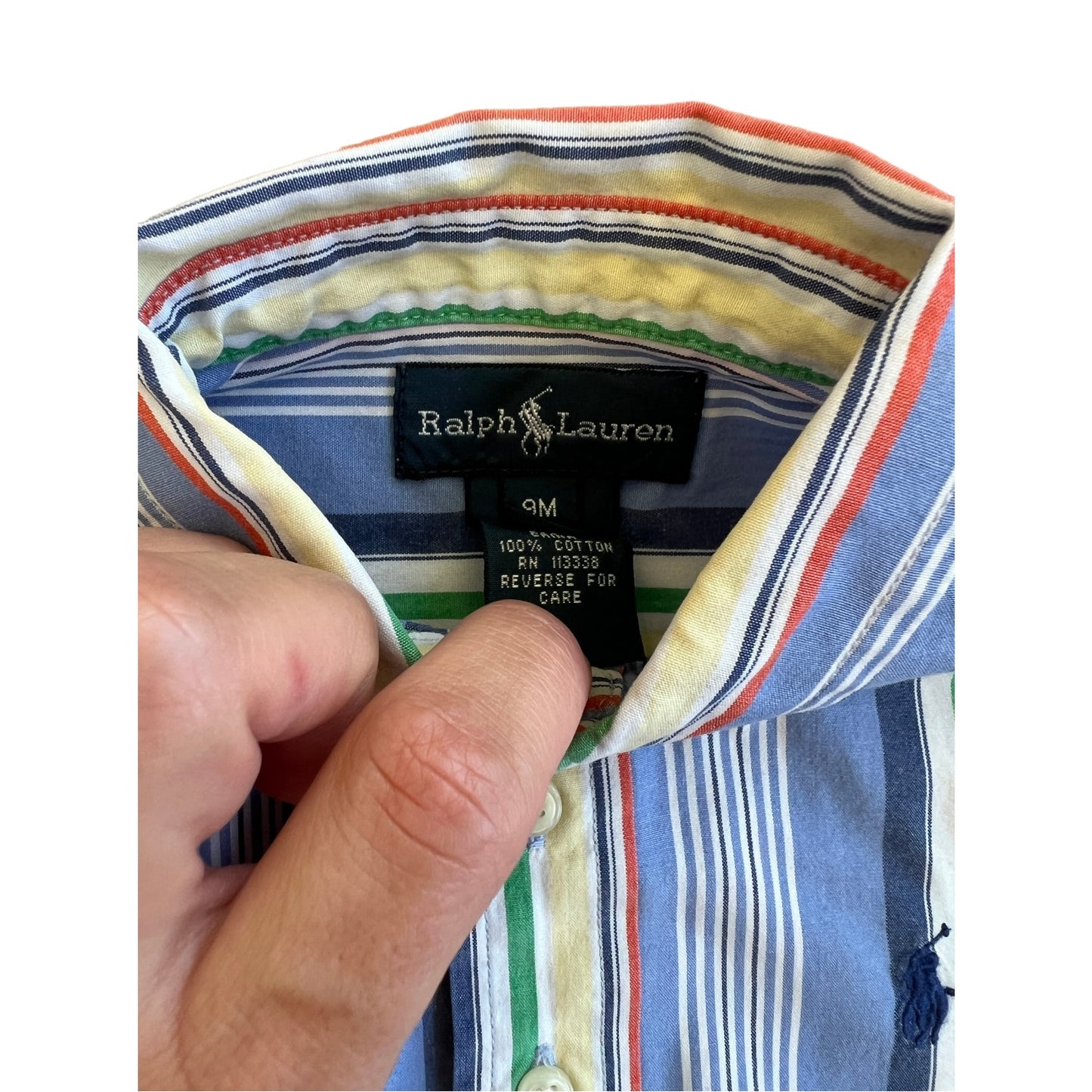 Camicia in cotone Ralph Lauren - 9 mesi