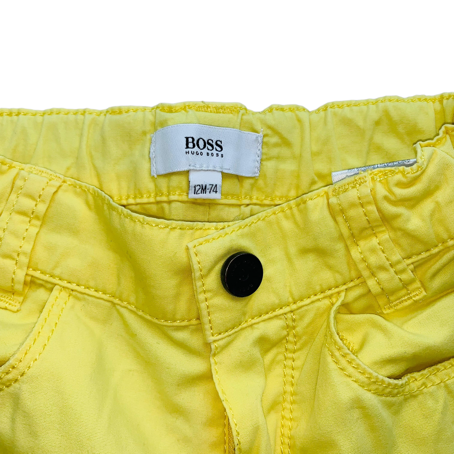 Pantaloncini gialli Hugo Boss - 12 mesi