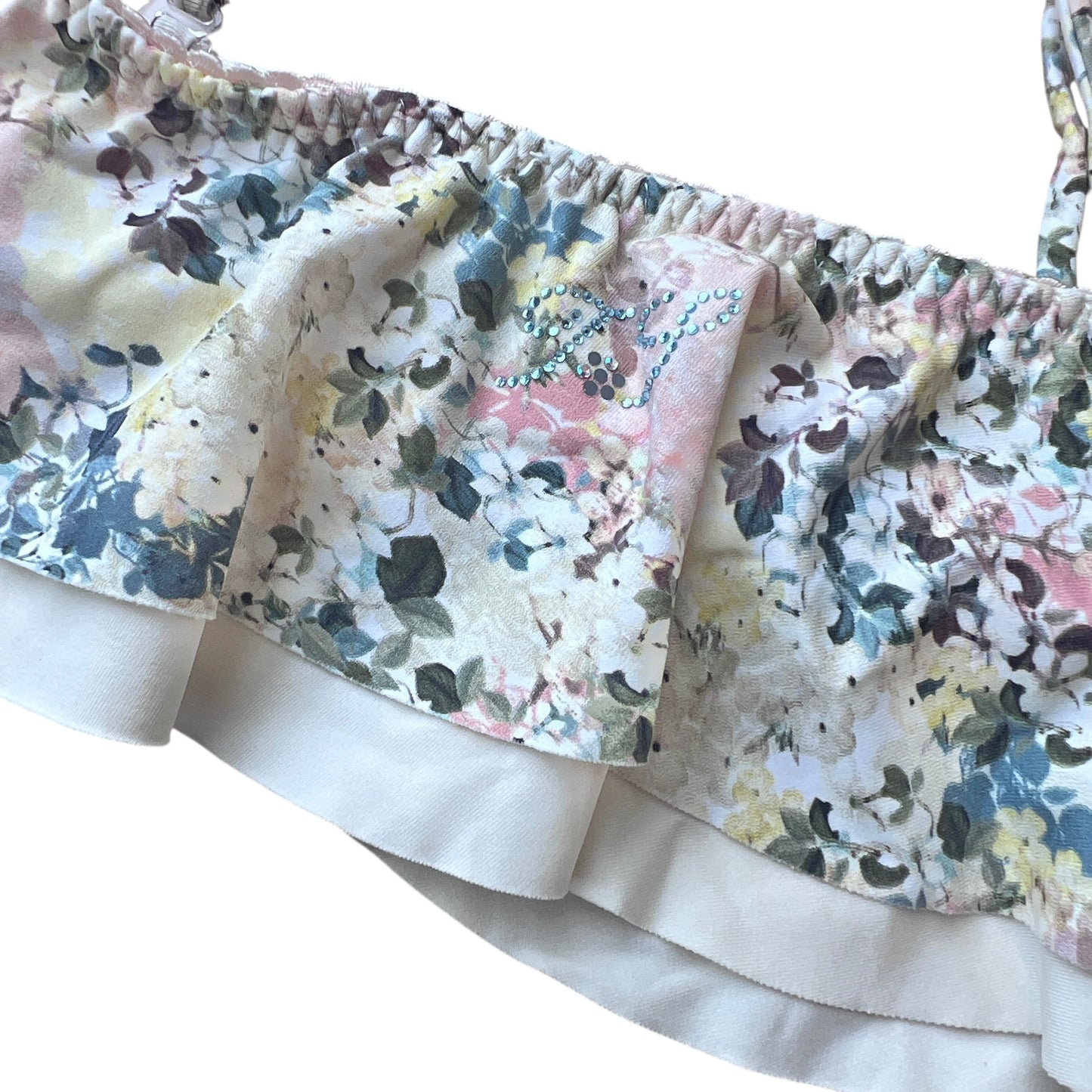 Bikini a fascia con doppio volant Twin Set - 6 anni