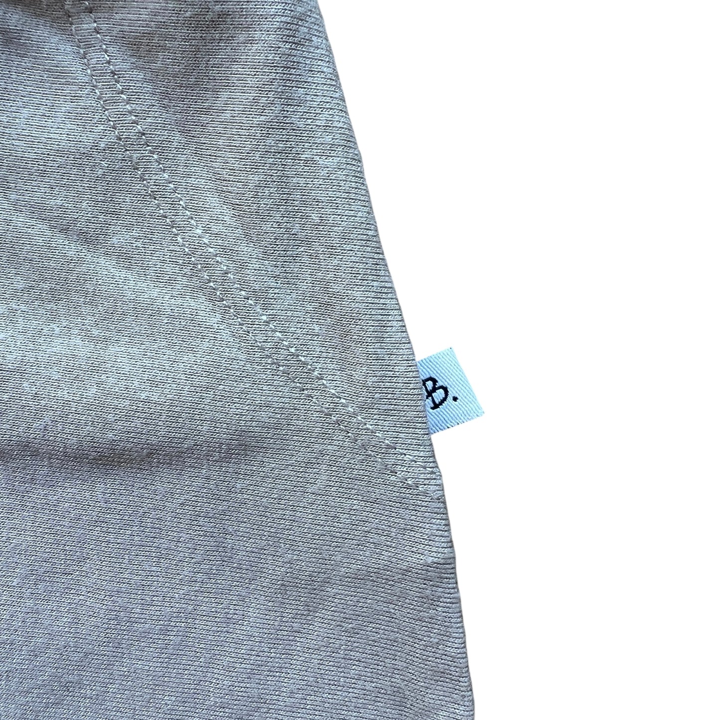 Completo maglia e pantaloni bianco/tortora Bamboom - 1 mese