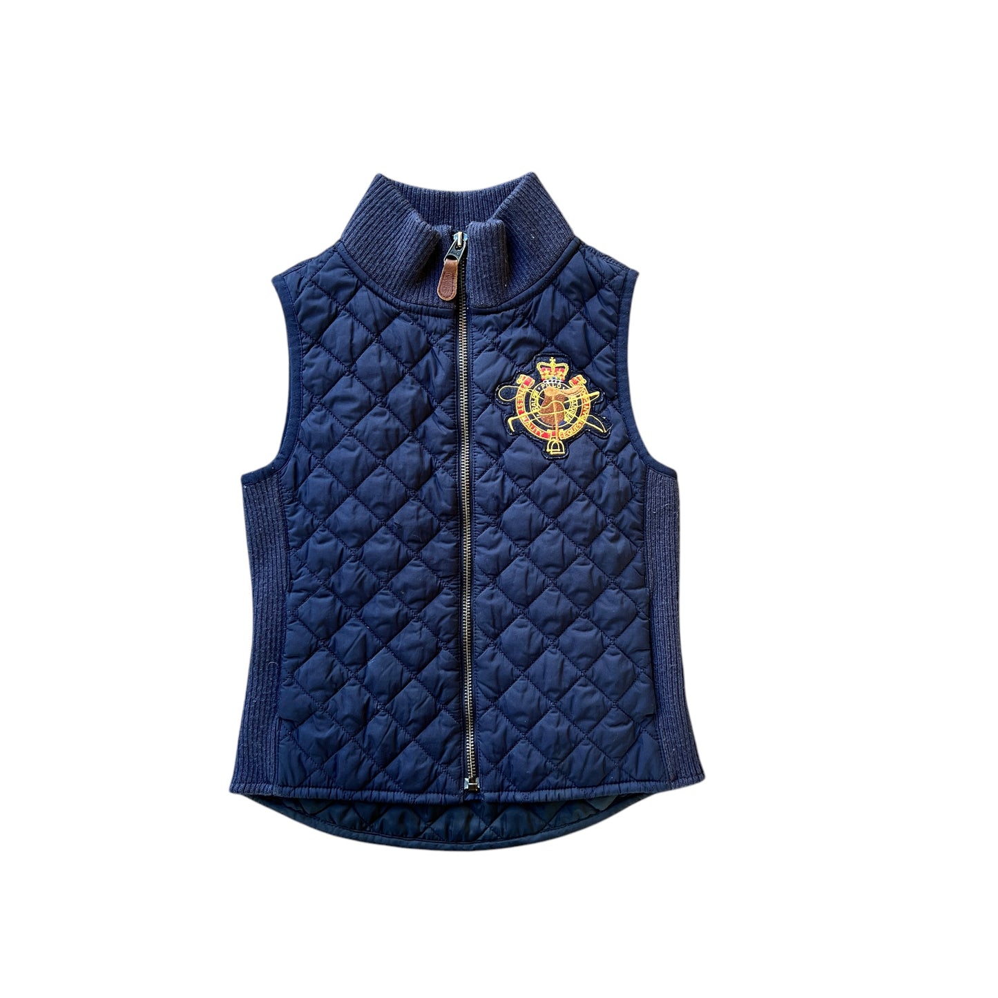 Gilet trapuntato blu Ralph Lauren - 8 anni