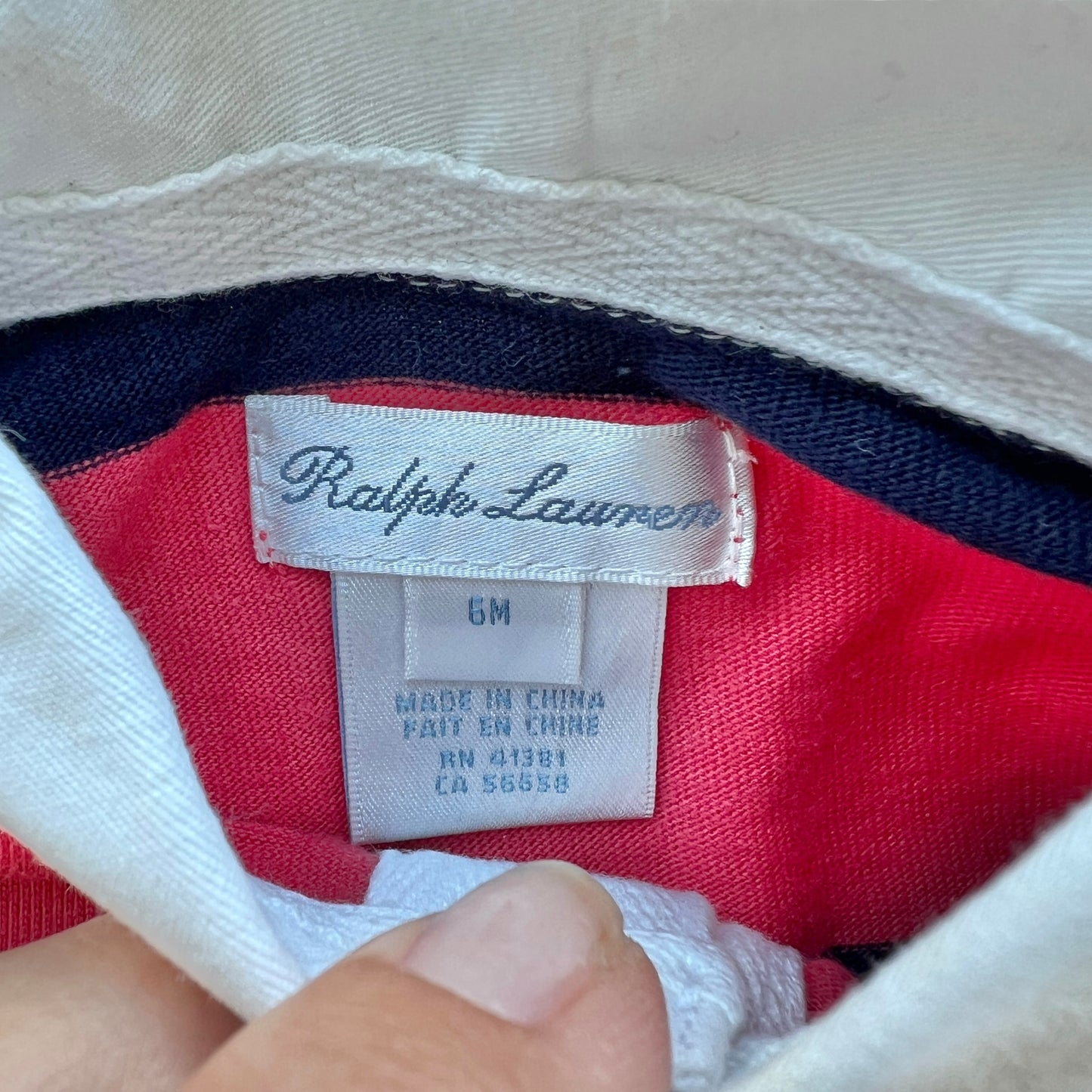Tutina righe Ralph Lauren - 6 mesi