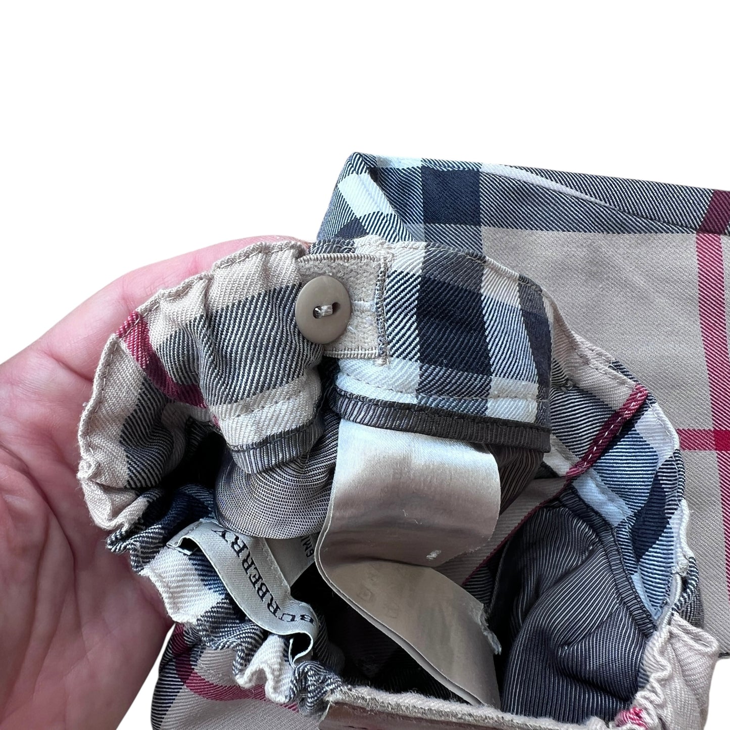 Pantaloni fresco lana Burberry - 6 mesi