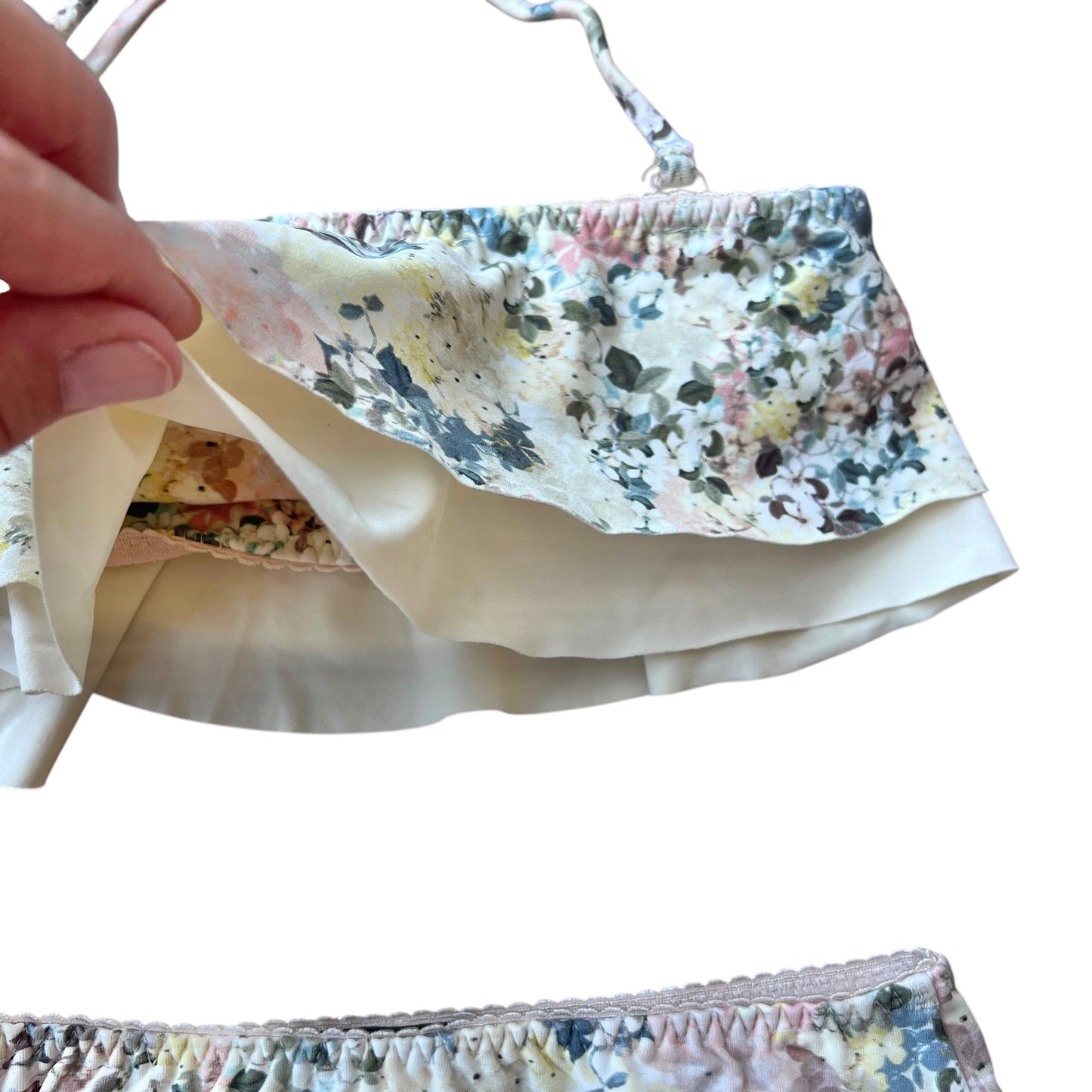 Bikini a fascia con doppio volant Twin Set - 6 anni