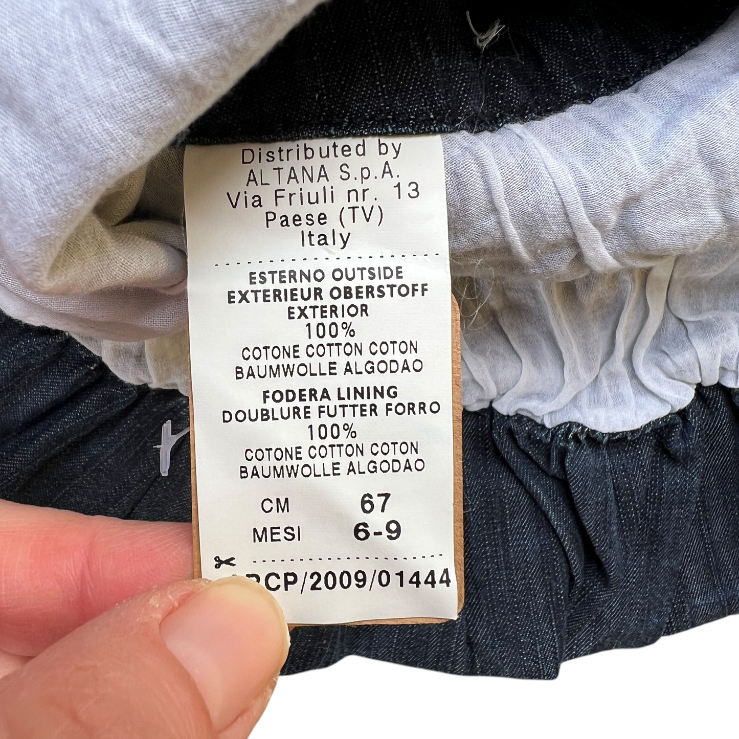 Gonna jeans palloncino Pinko - 6/9 mesi