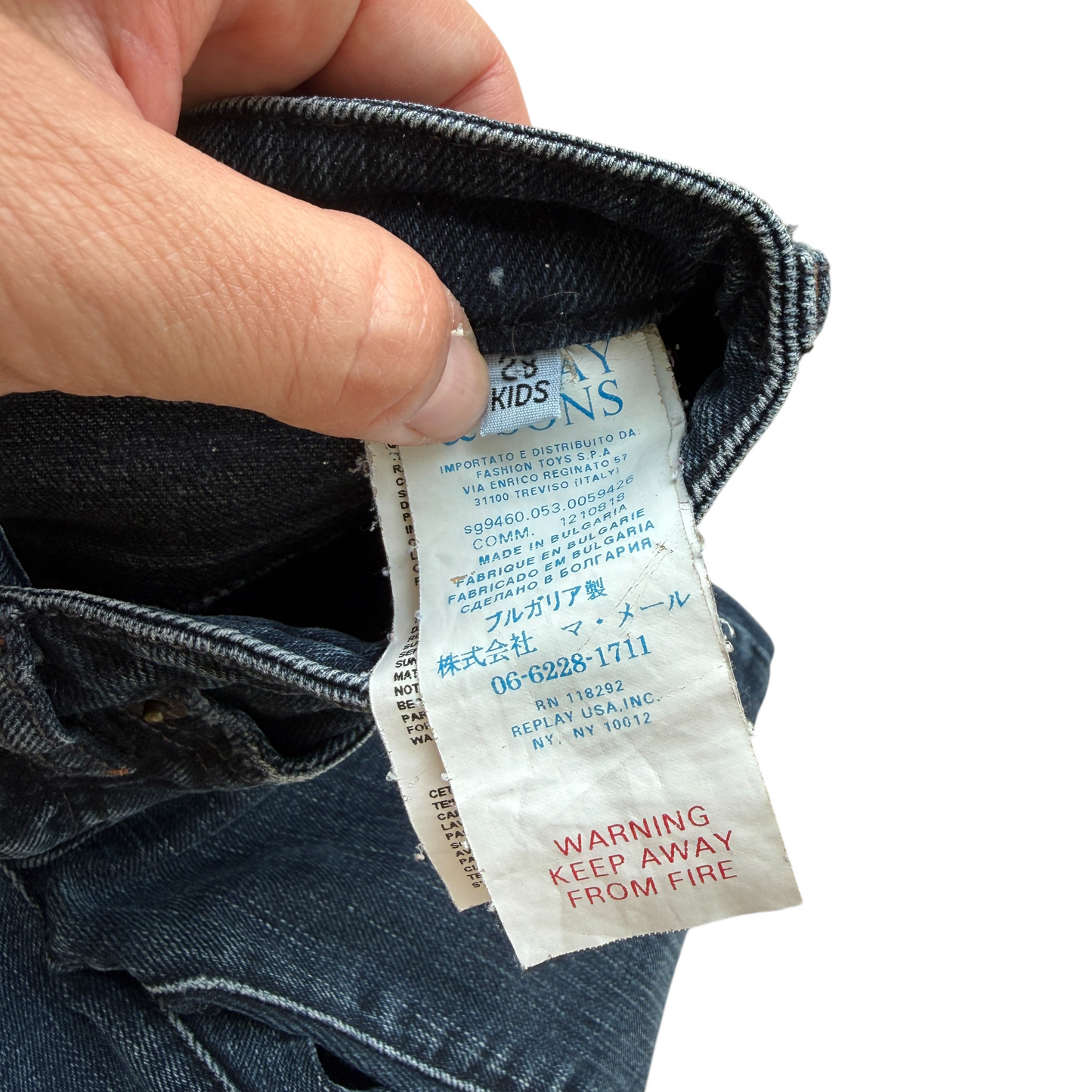 Jeans Skinny Replay & Sons - 5/6 Anni