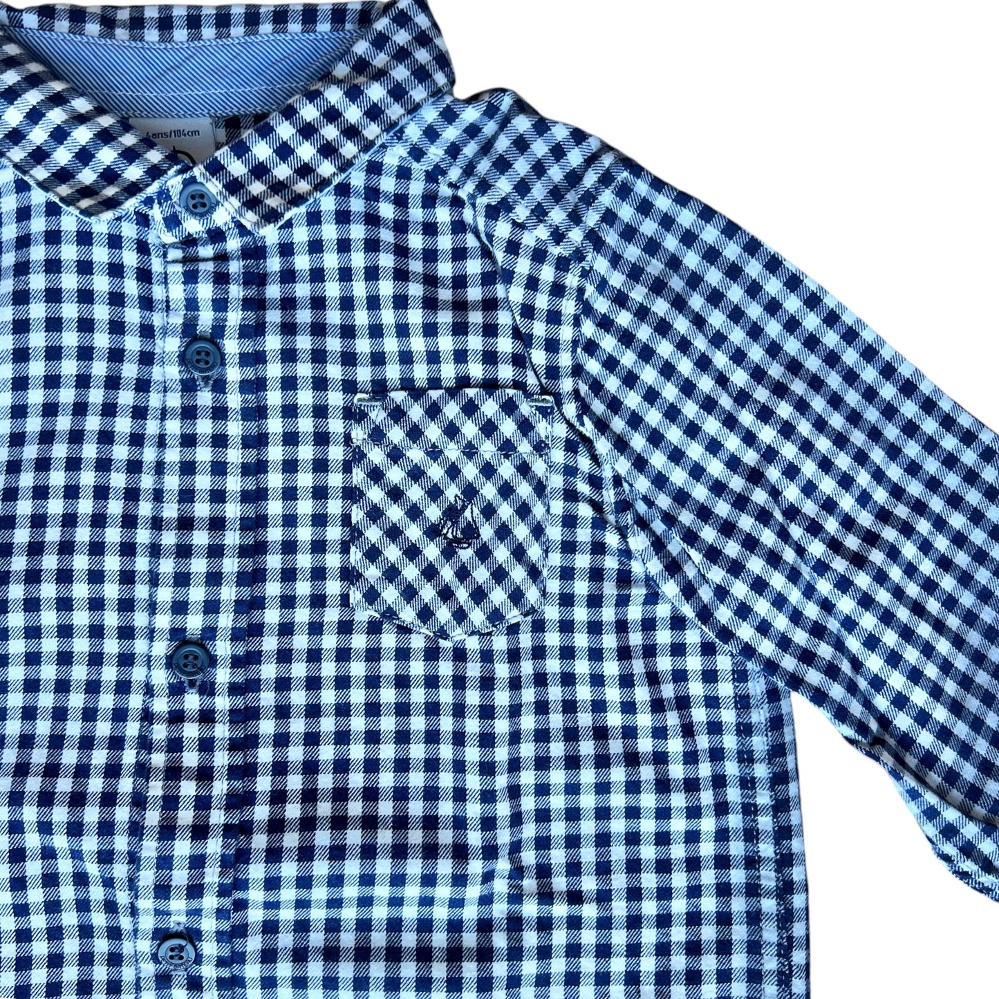 Camicia quadretti Petit Bateau - 4 anni