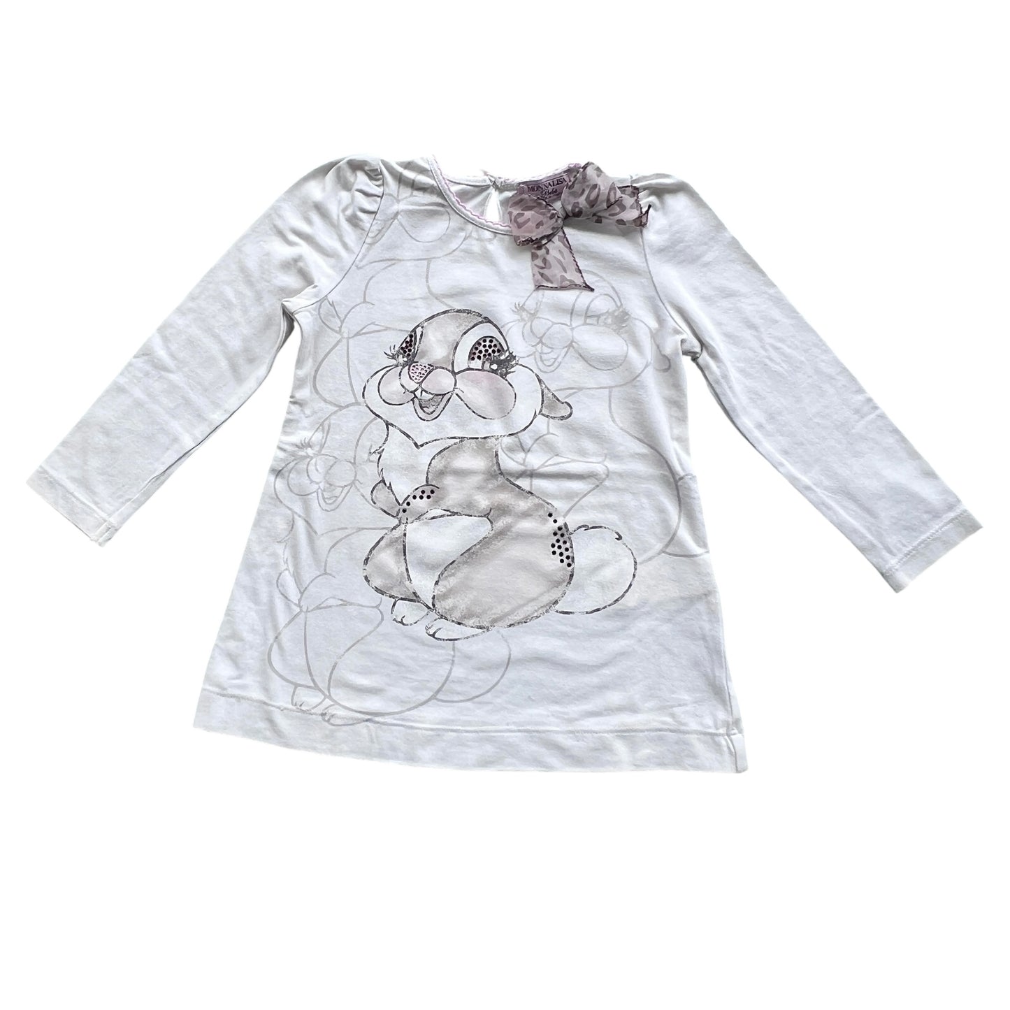 Abito jersey Tippete Disney Monnalisa - 18 mesi