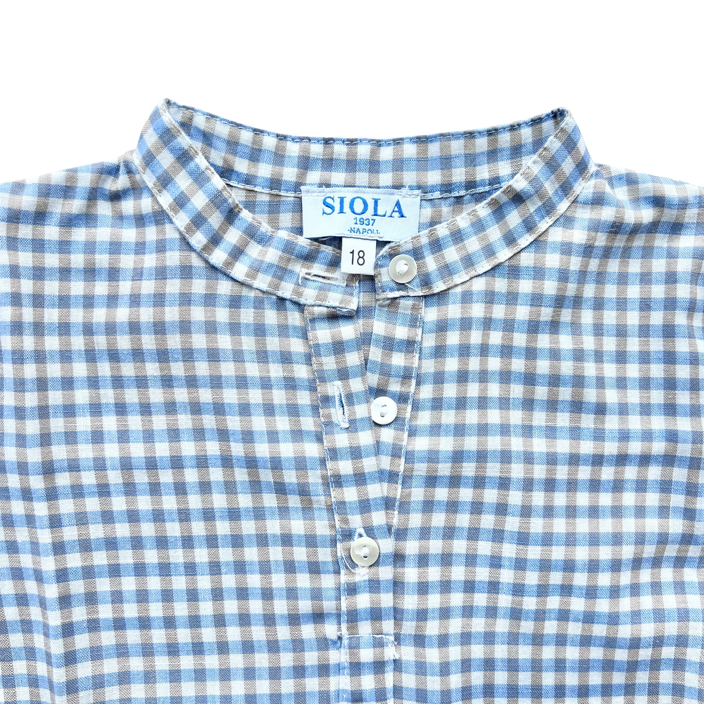 Camicia coreana cotone Siola - 18 mesi