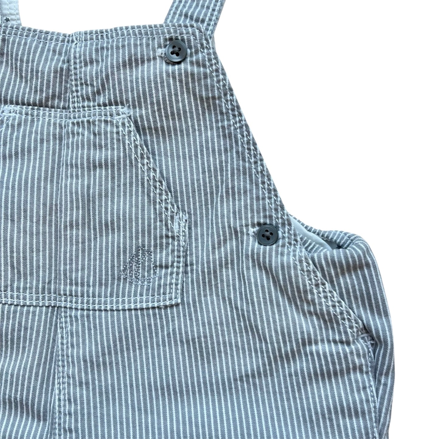 Salopette righe Petit Bateau - 12 mesi