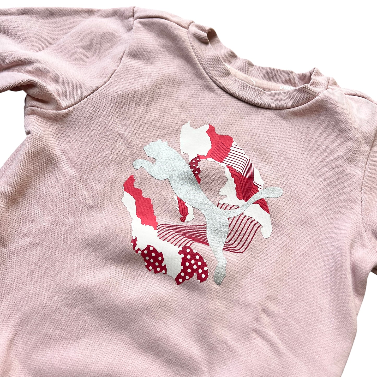 Pink Puma tracksuit for girls - 12 months