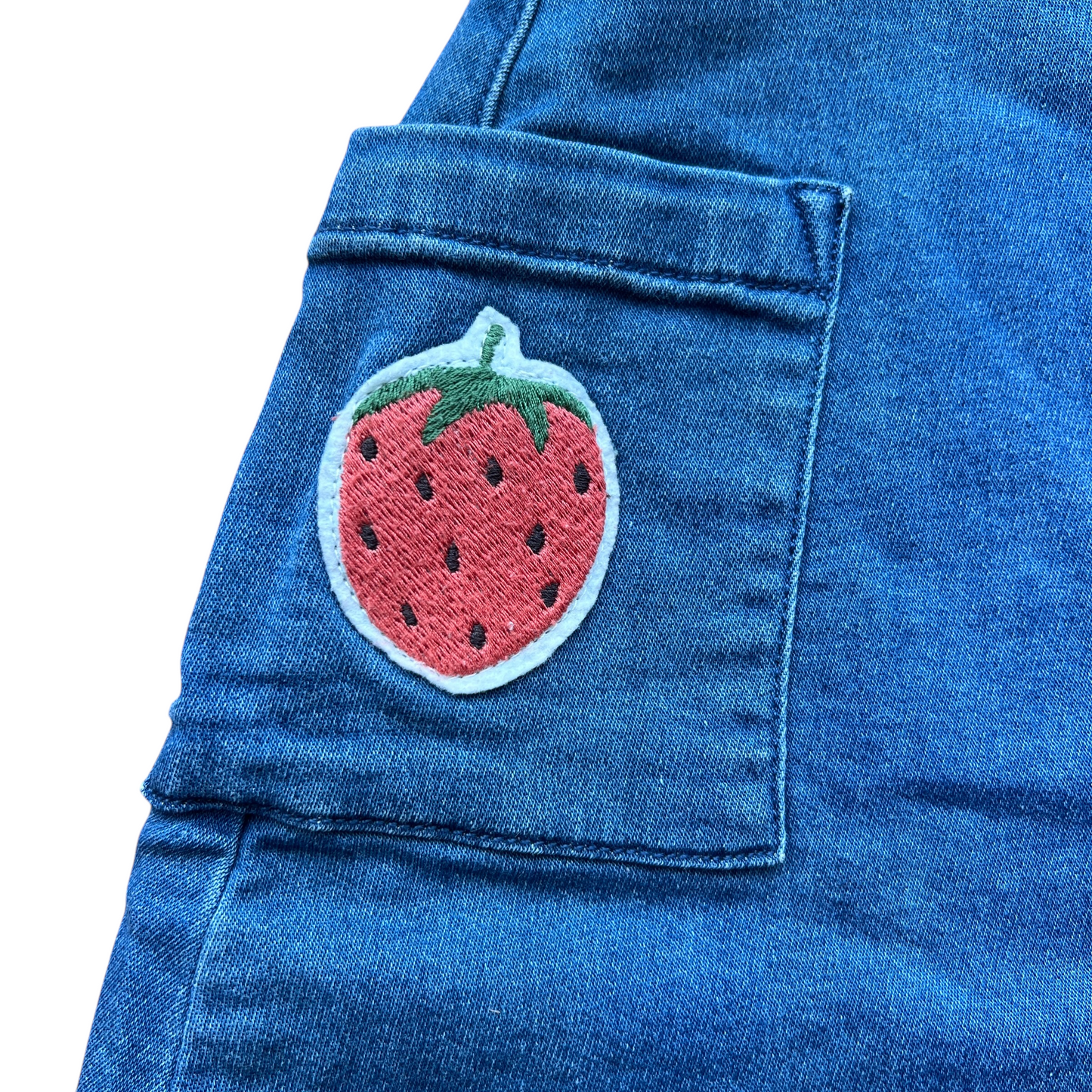 Gonna effetto jeans garzata Mini Rodini - 2/3 anni